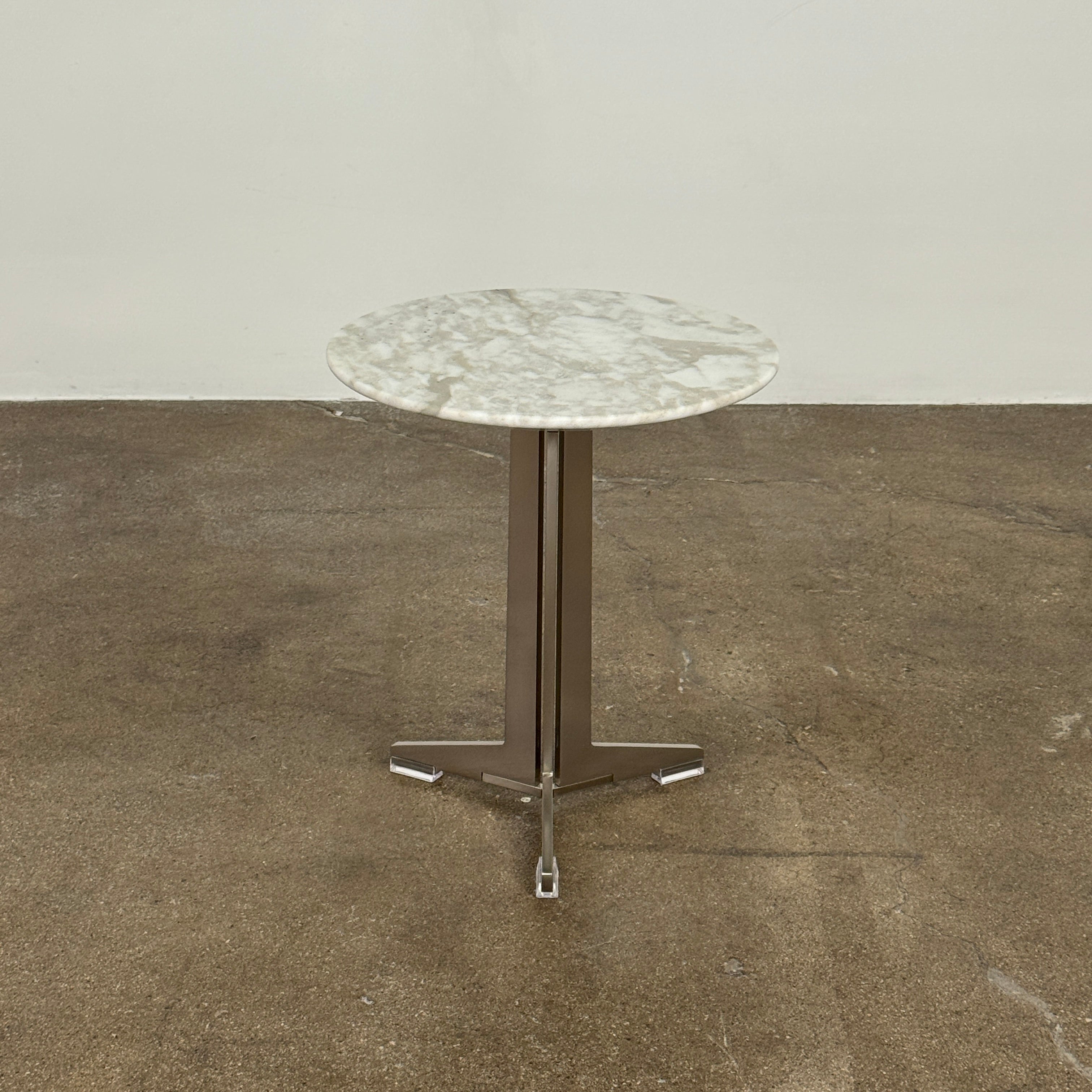 Table d'appoint Flexform Calacatta Oro Fly