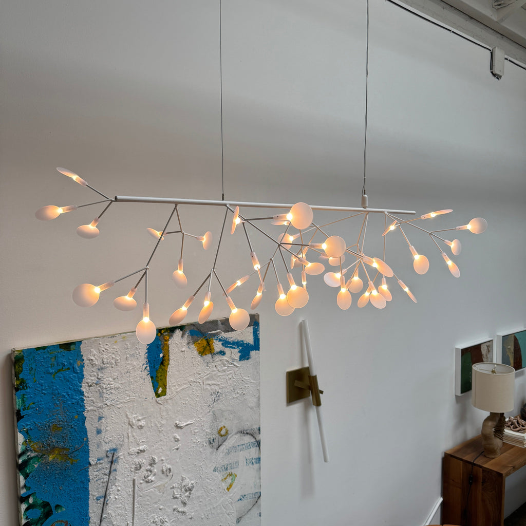 Suspension LED sans fin Moooi Heracleum - Blanc