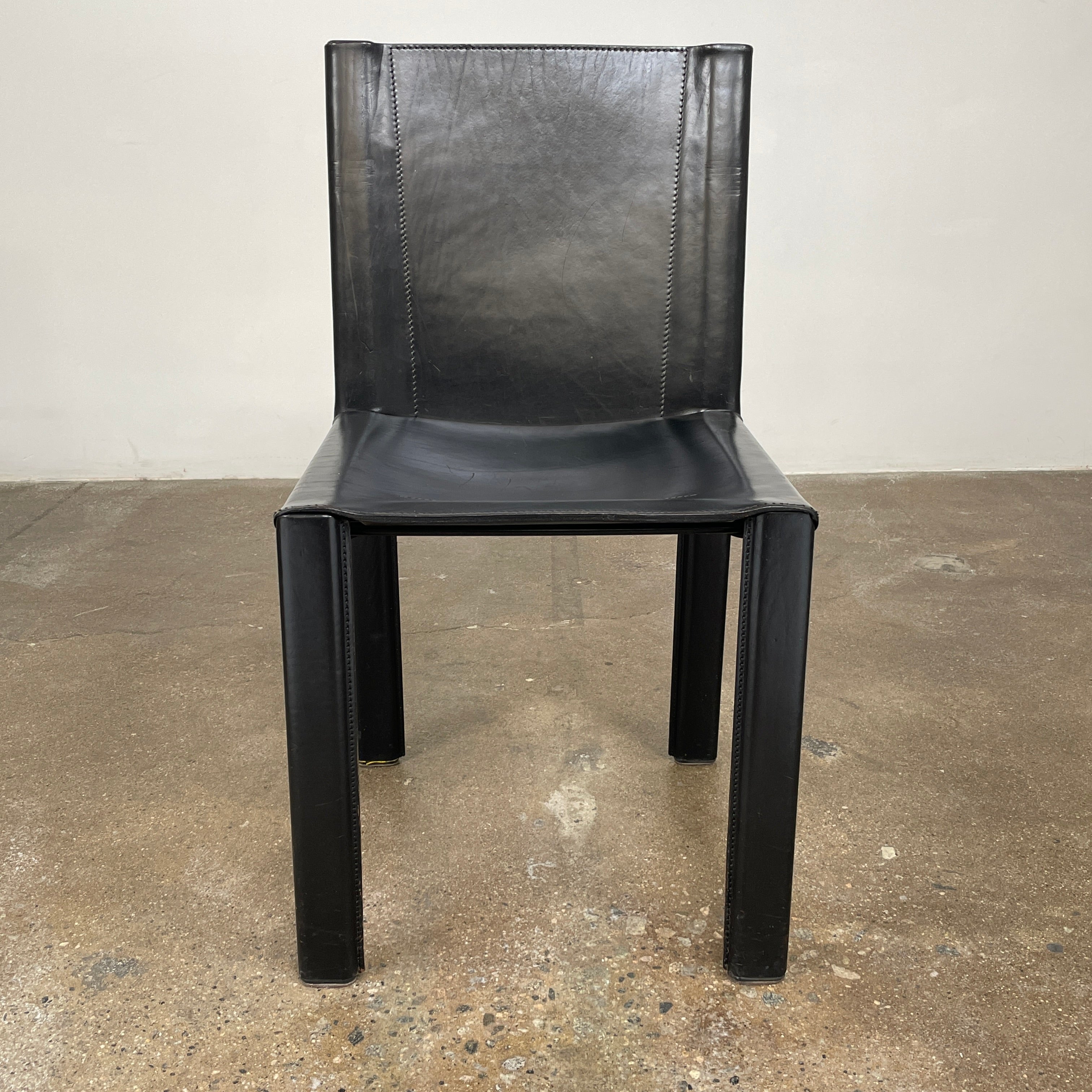 Ensemble de 8 chaises de salle à manger vintage « Coral » de Matteo Grassi