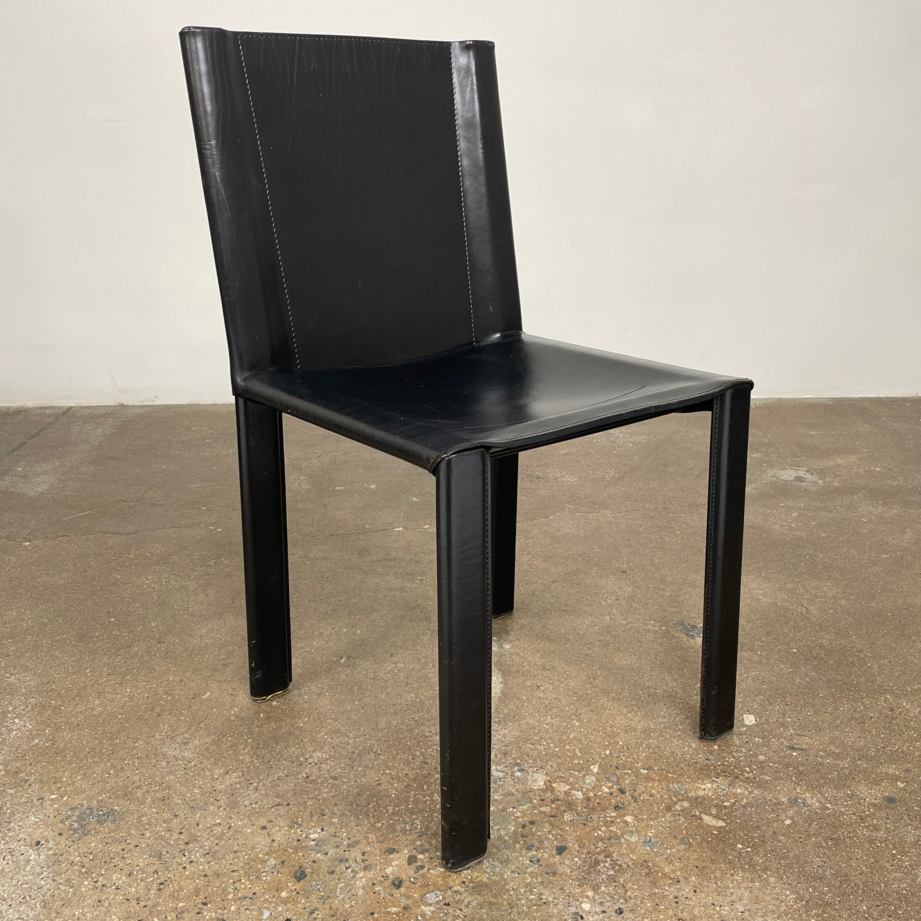Ensemble de 8 chaises de salle à manger vintage « Coral » de Matteo Grassi
