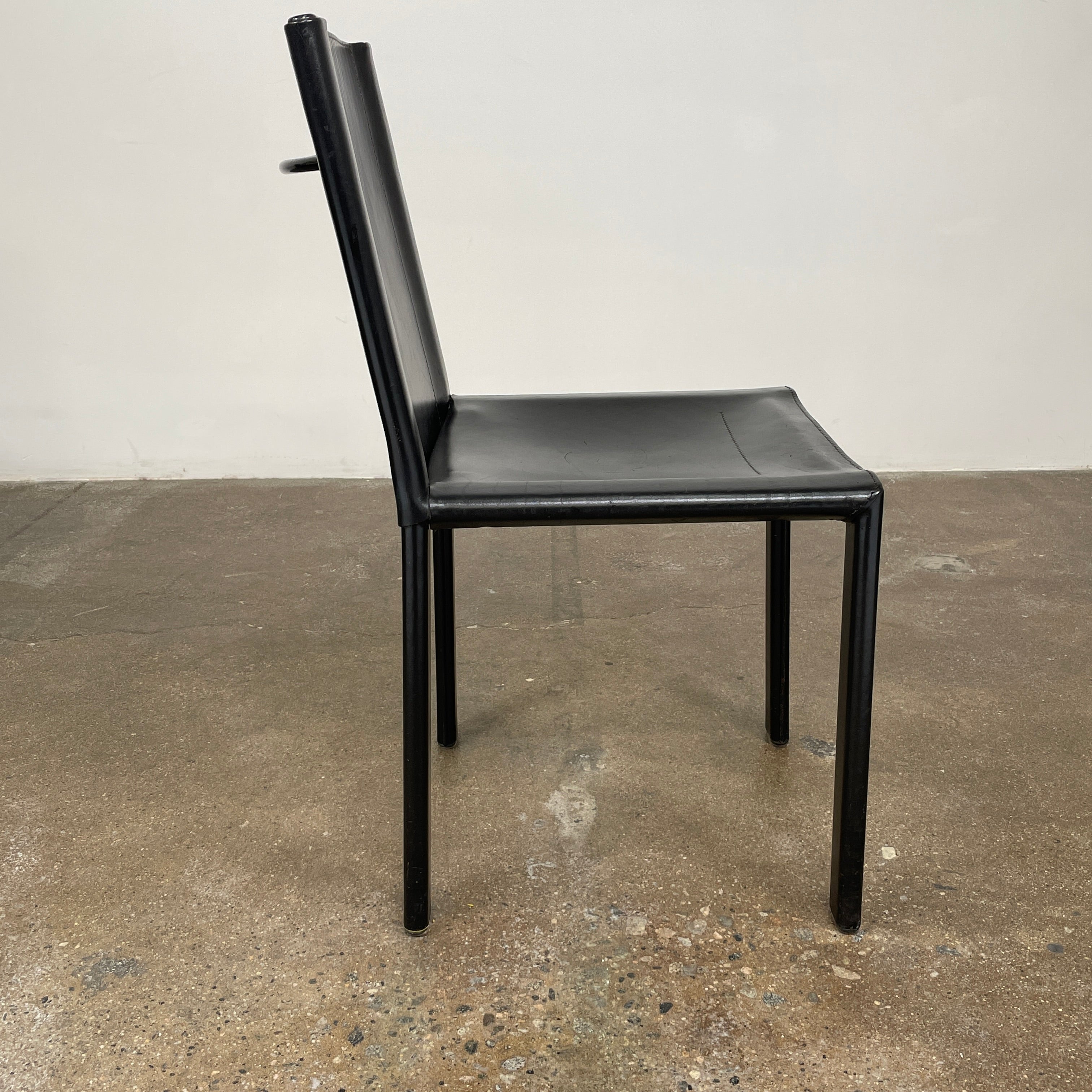 Ensemble de 8 chaises de salle à manger vintage « Coral » de Matteo Grassi