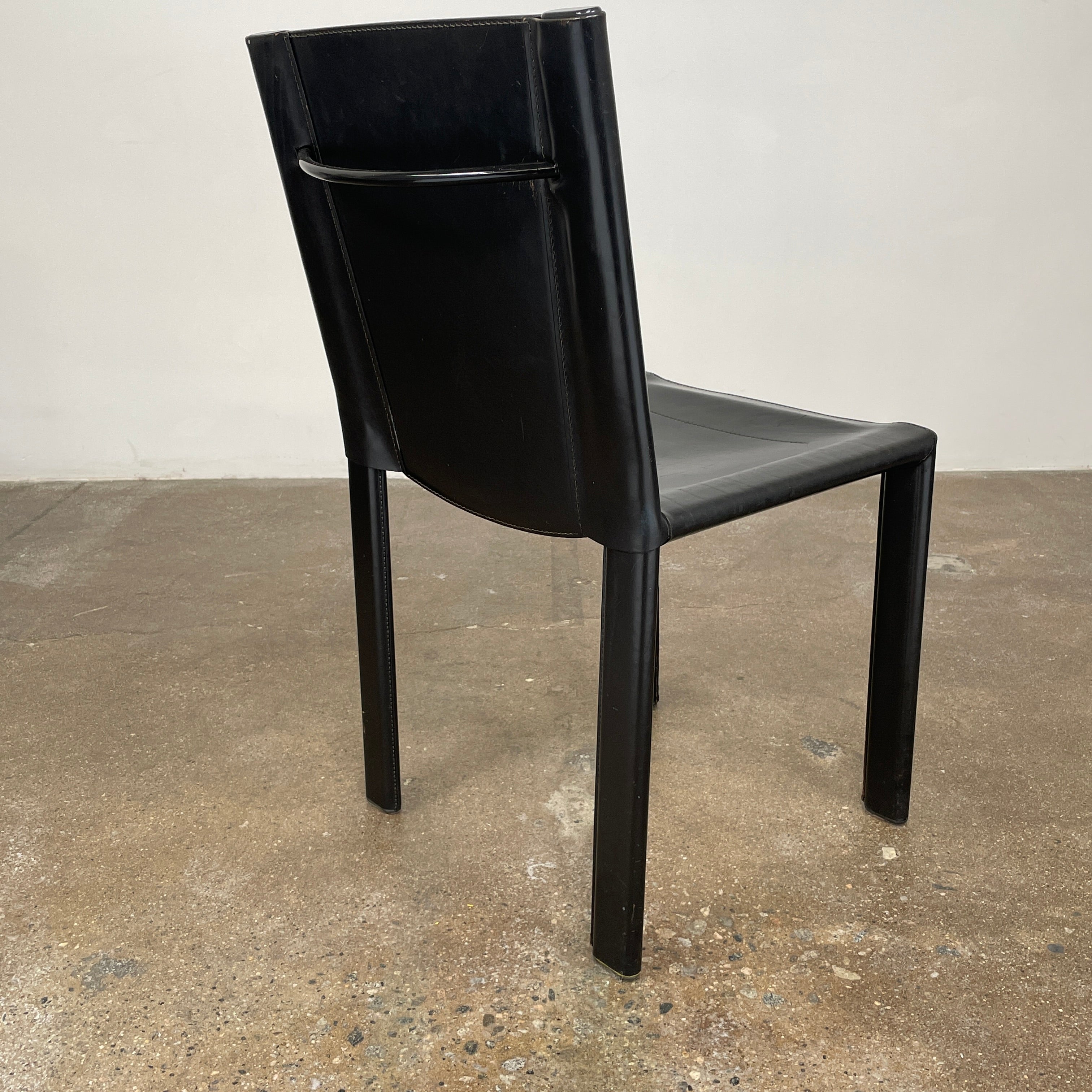Ensemble de 8 chaises de salle à manger vintage « Coral » de Matteo Grassi