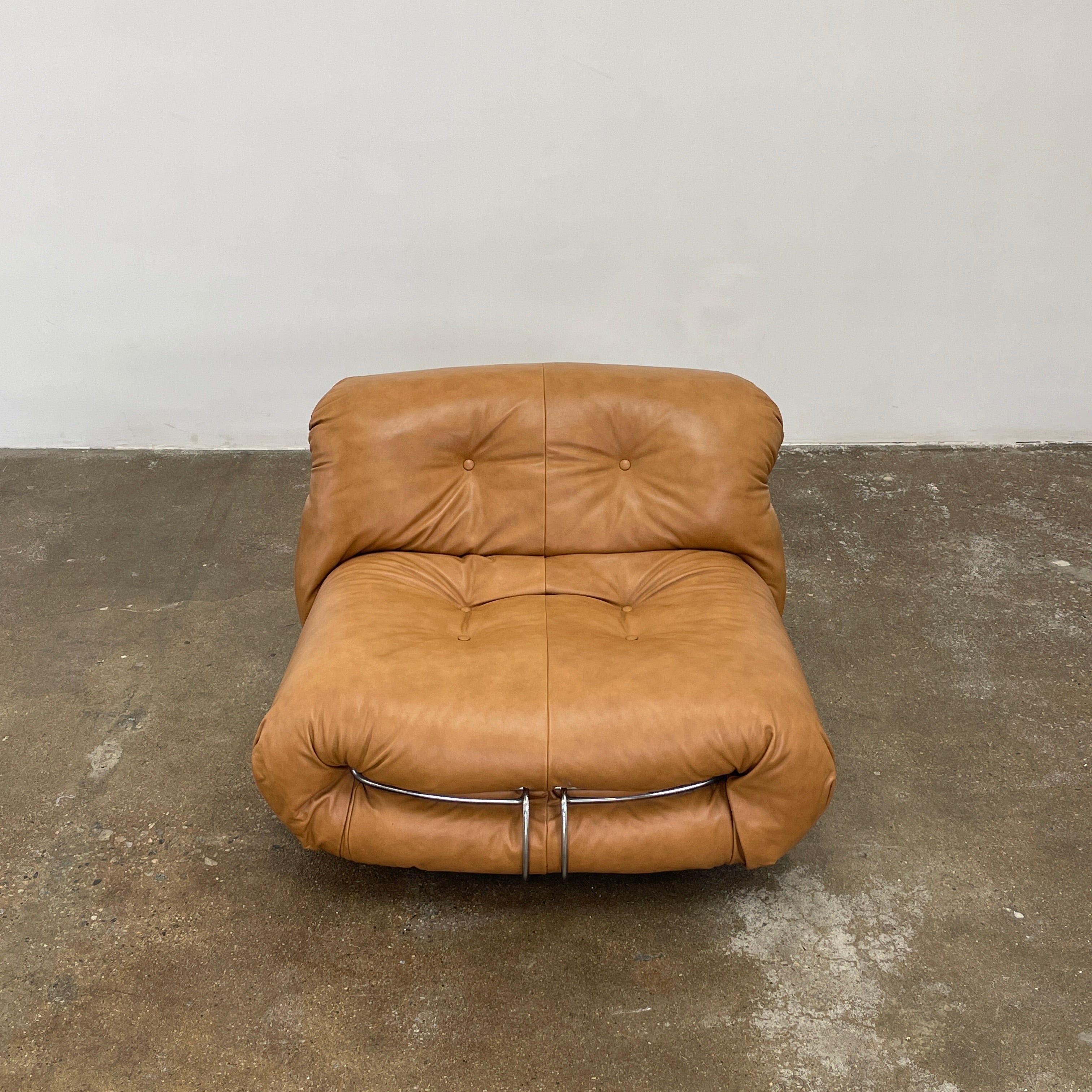 Chaises Cassina Soriana vintage des années 1970 par Afra &amp; Tobia Scarpa, lot de 2