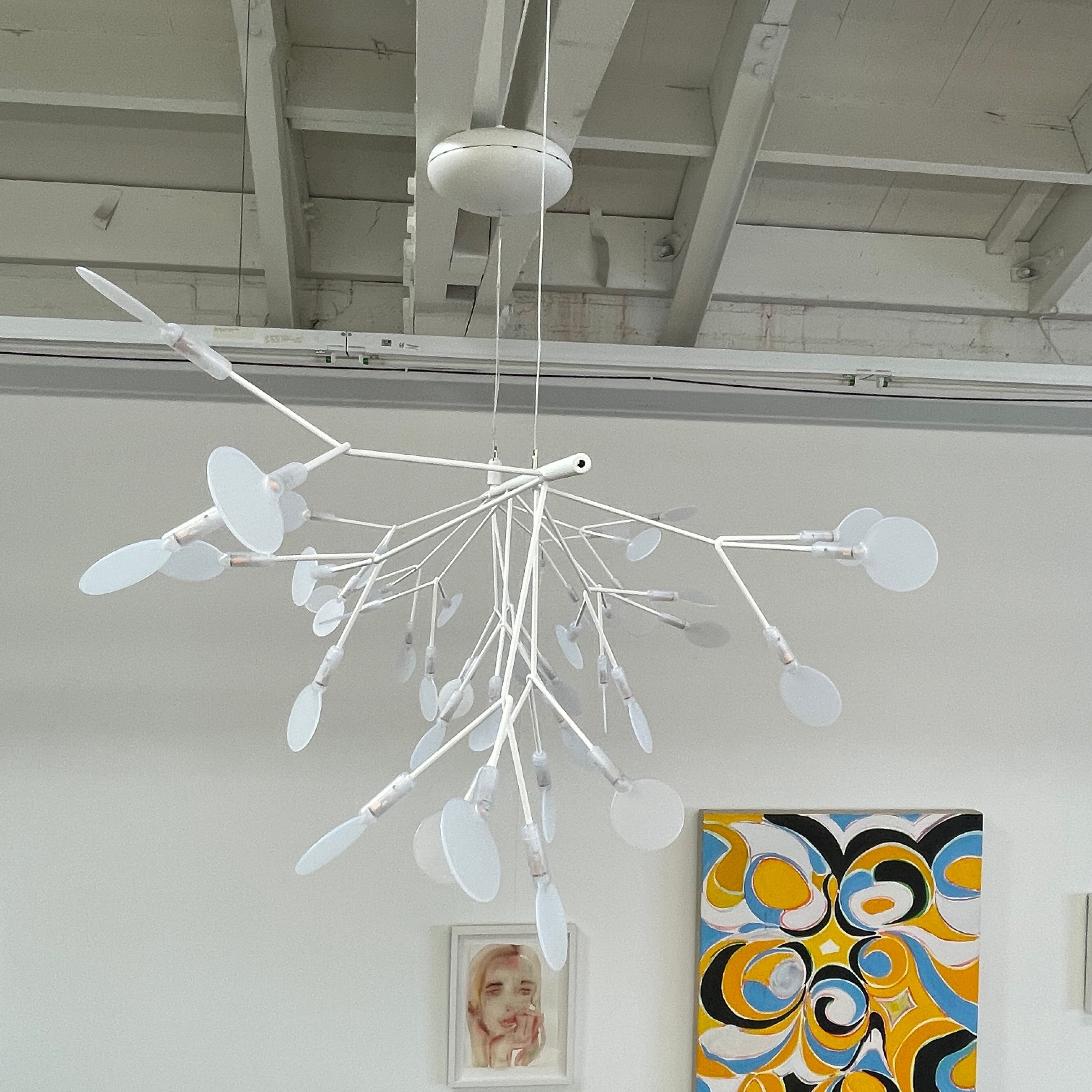 Suspension LED sans fin Moooi Heracleum - Blanc