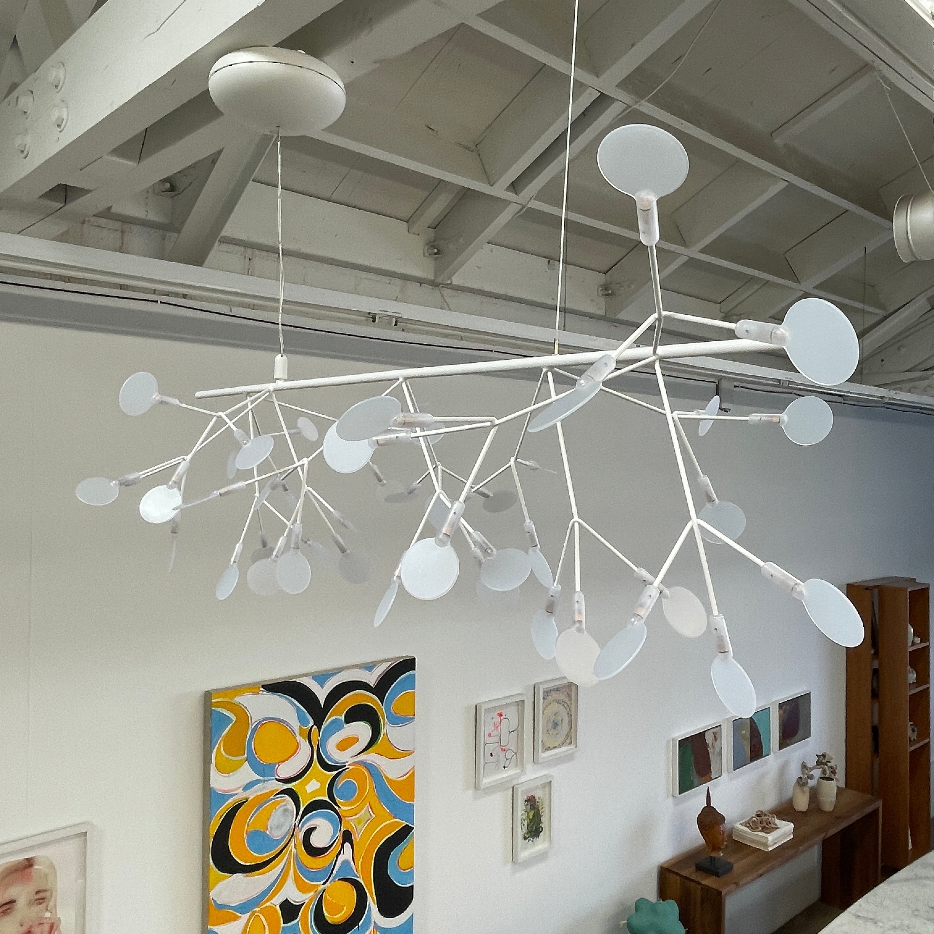 Suspension LED sans fin Moooi Heracleum - Blanc