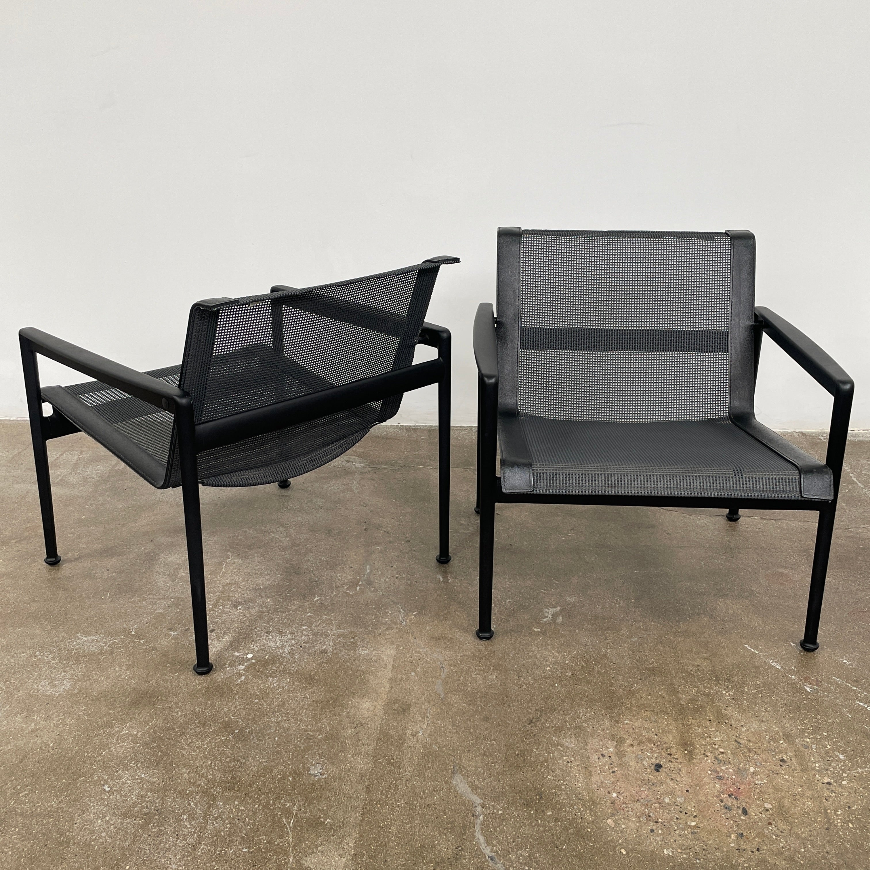 Fauteuil Knoll 1966 avec accoudoirs, noir