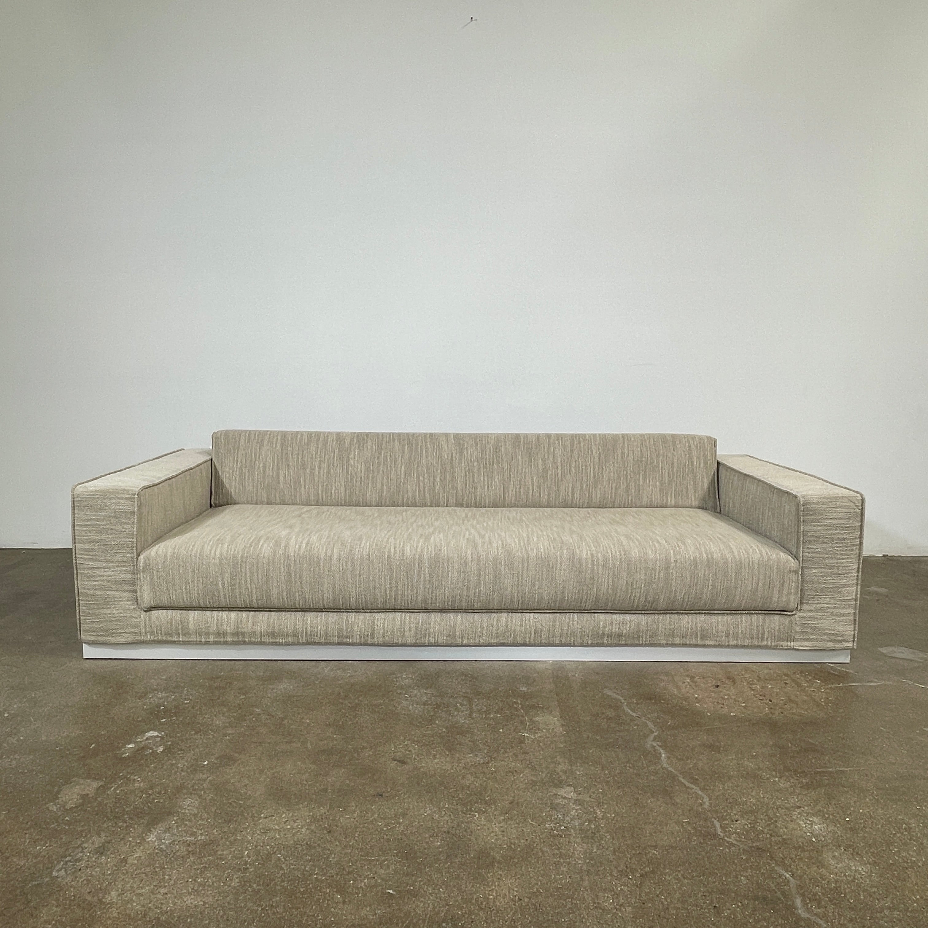 Canapé bas Tacchini avec dossier convertible