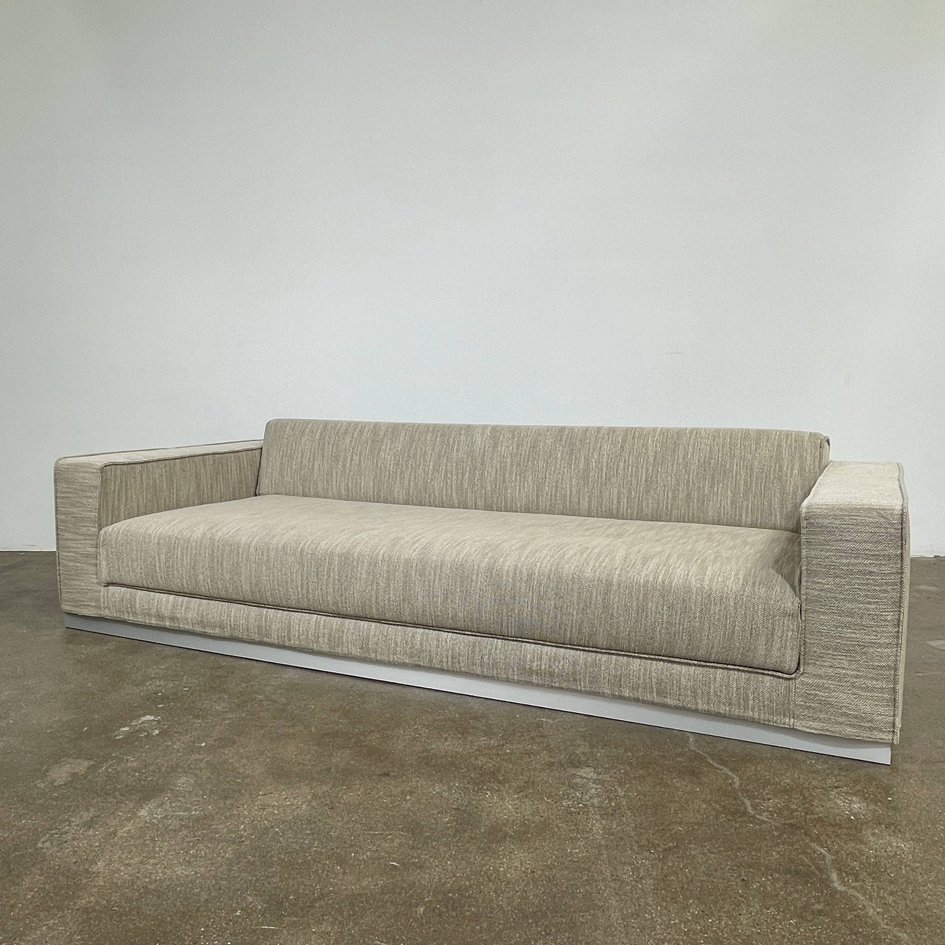 Canapé bas Tacchini avec dossier convertible