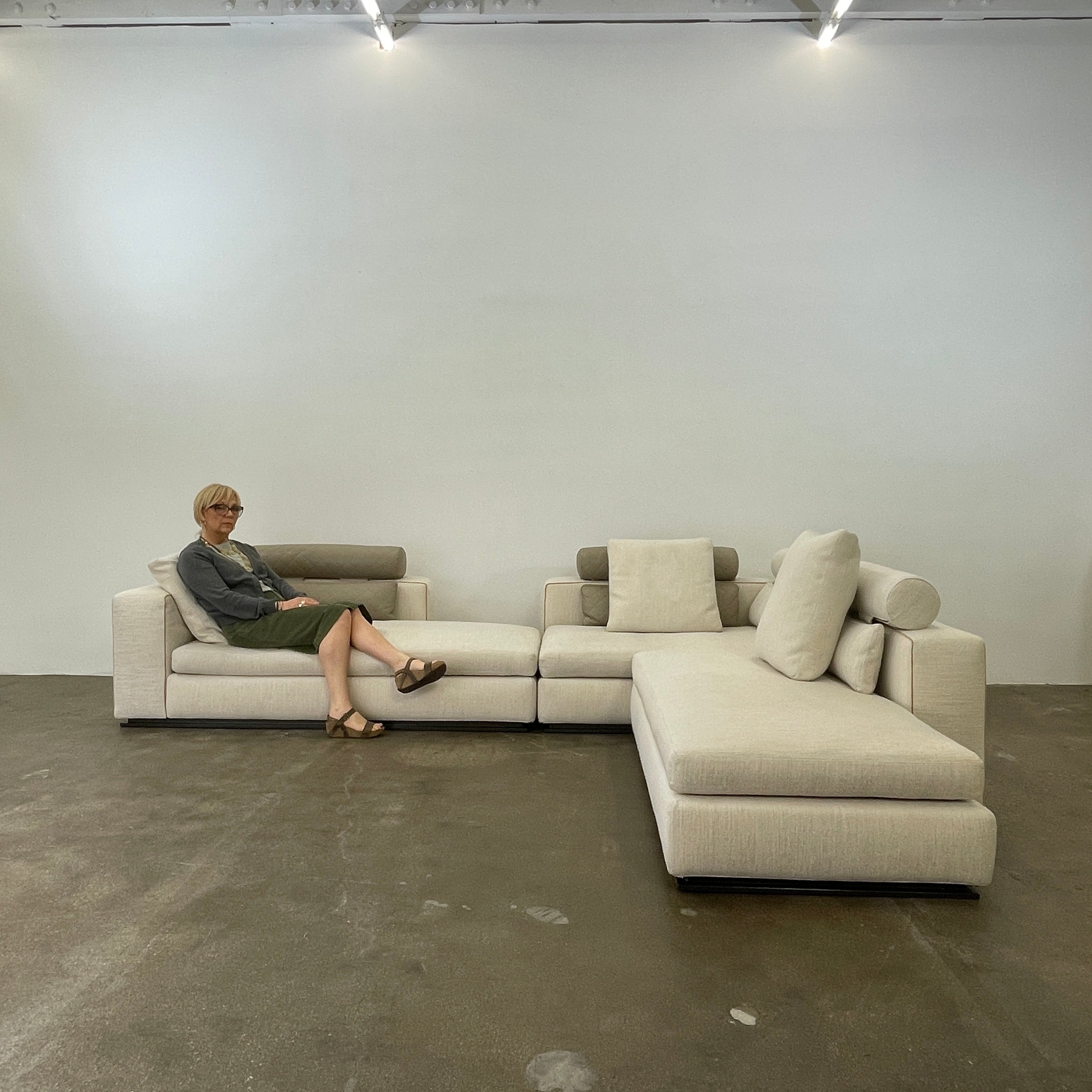 Minotti Leonard sectionnel 3 pièces