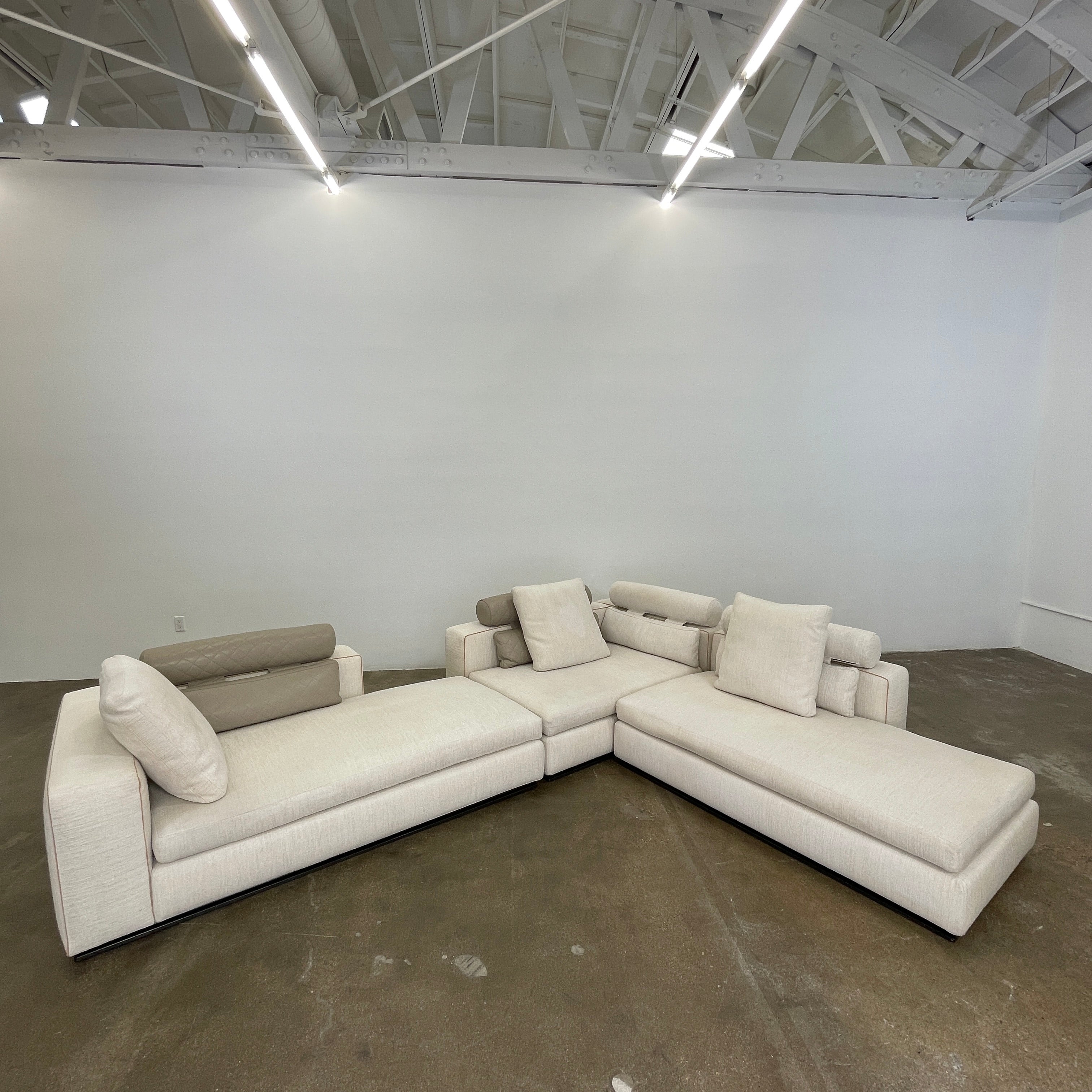 Minotti Leonard sectionnel 3 pièces