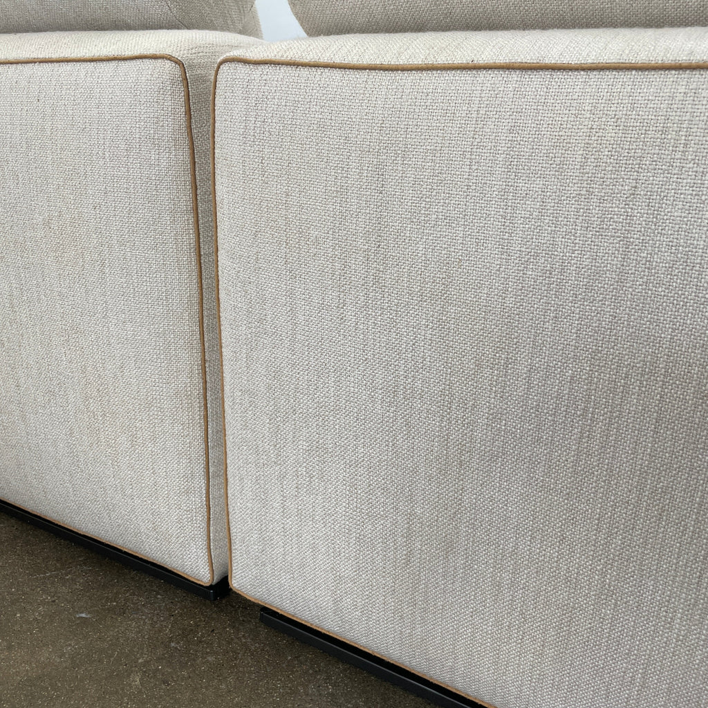 Minotti Leonard sectionnel 3 pièces