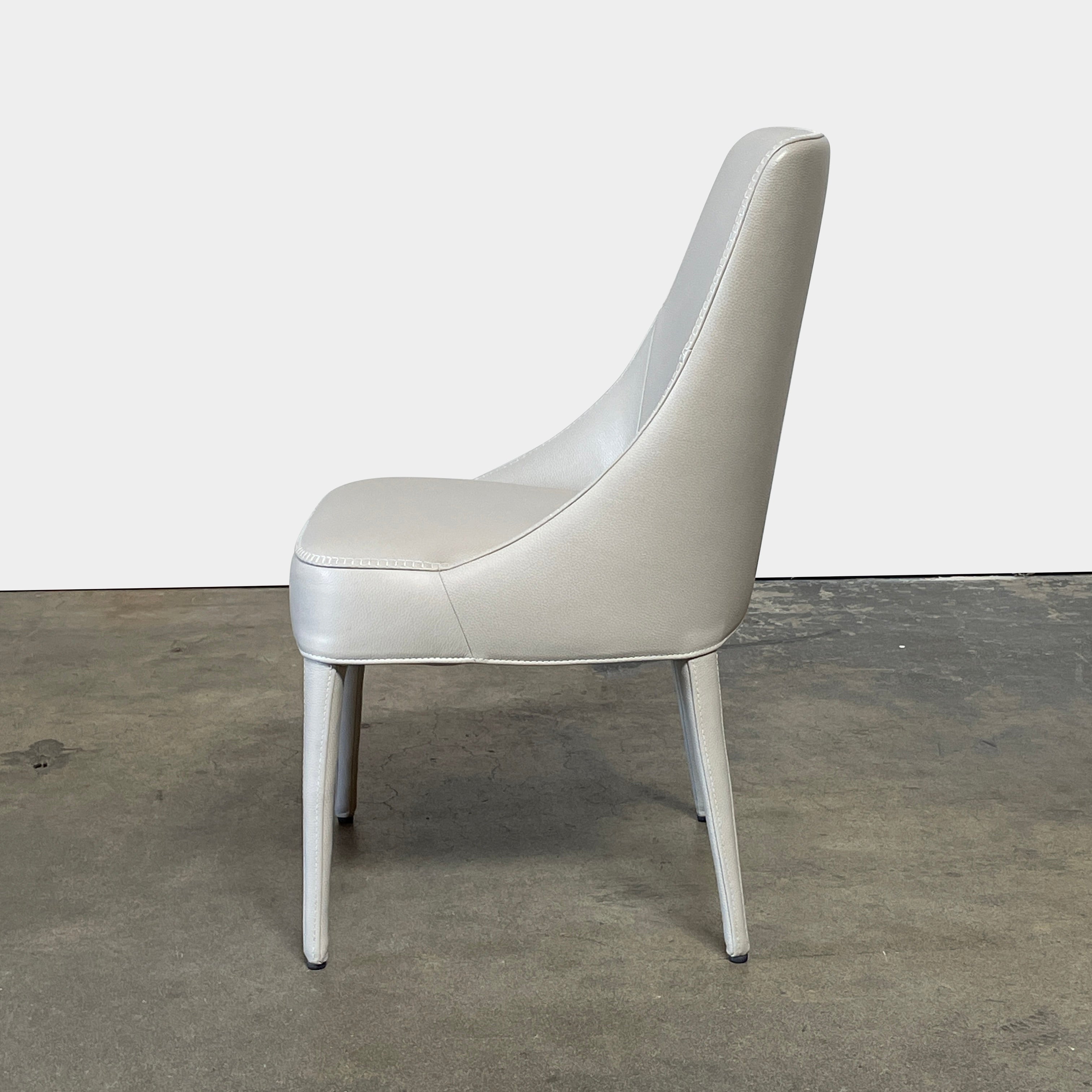 Ensemble de deux chaises de salle à manger Maxalto Febo