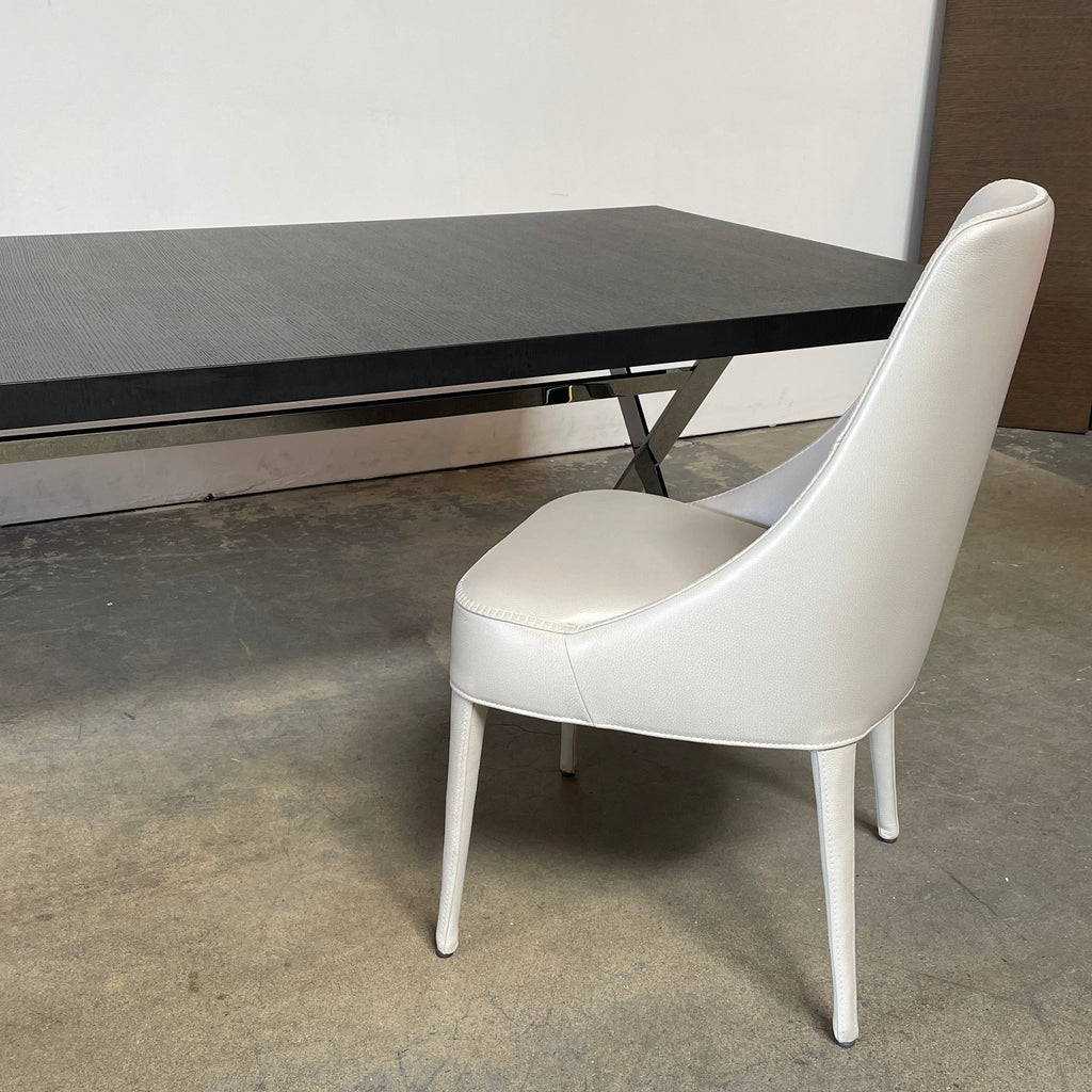 Ensemble de deux chaises de salle à manger Maxalto Febo