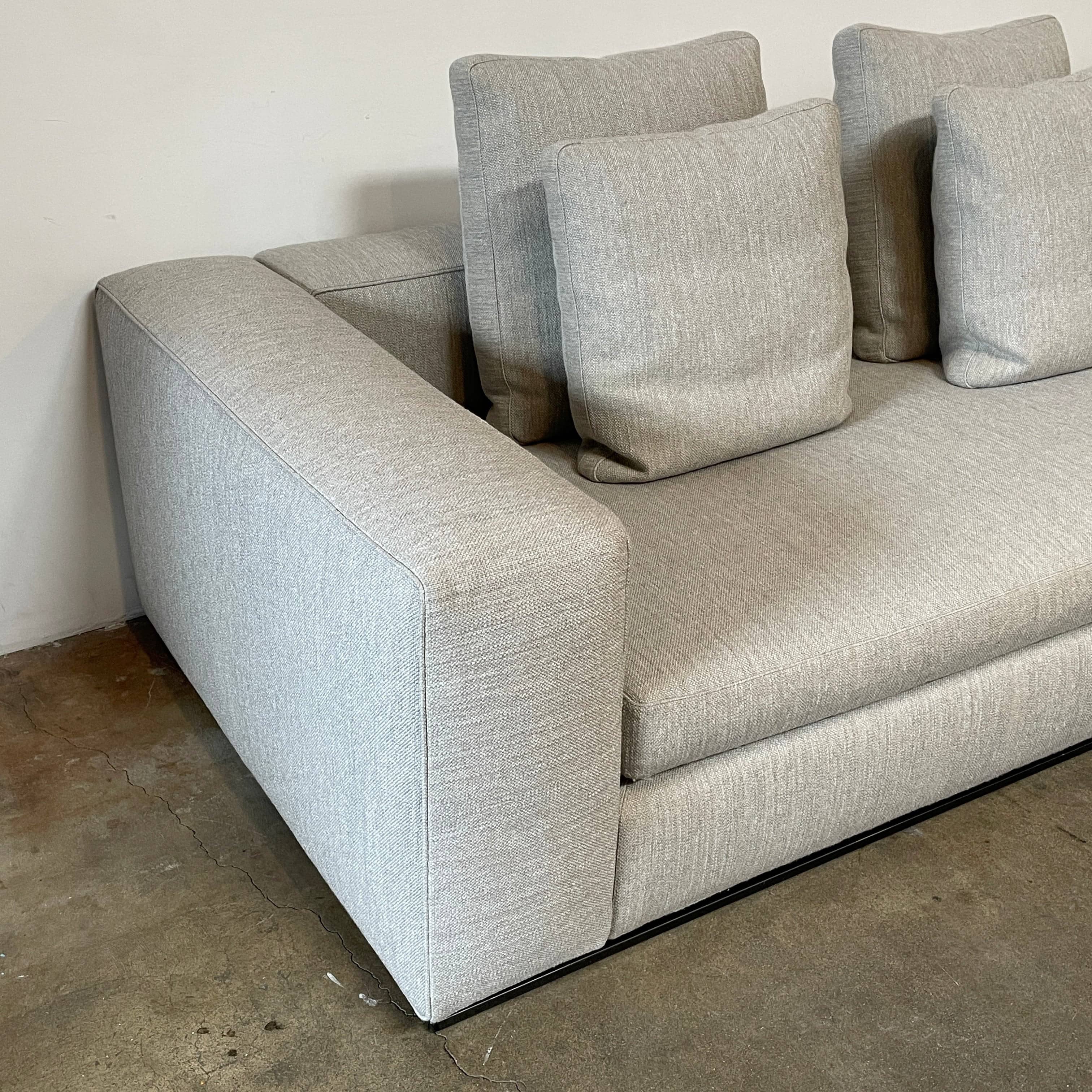 Canapé d'angle Minotti Leonard
