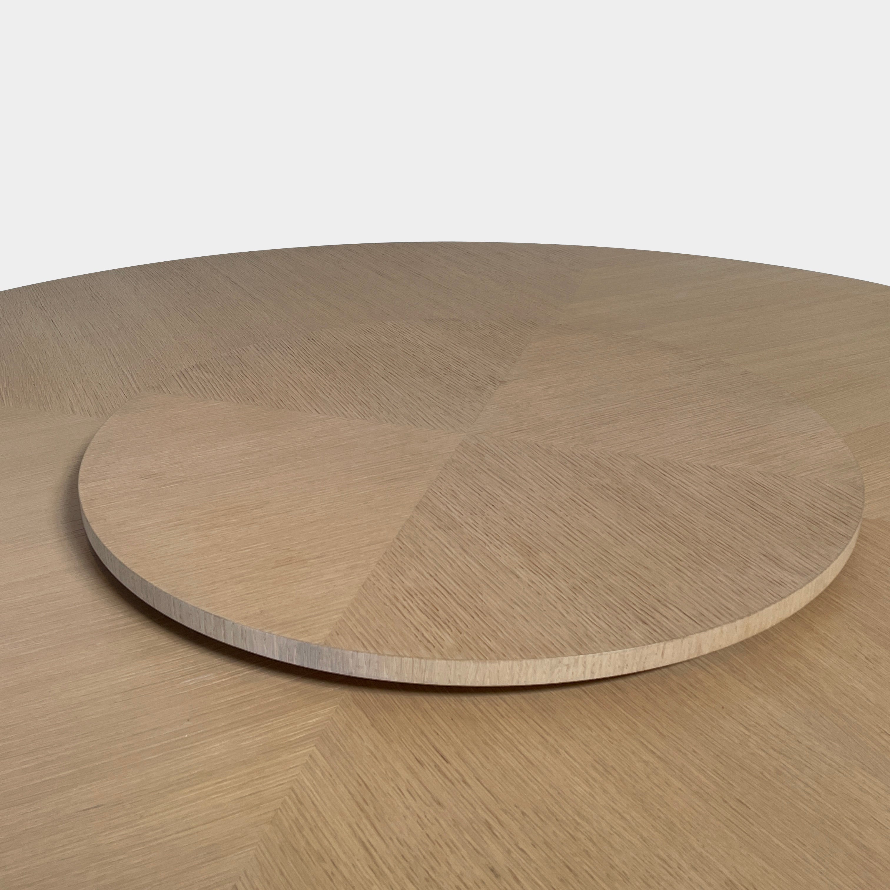 Table à manger Maxalto Xilos avec plateau rotatif