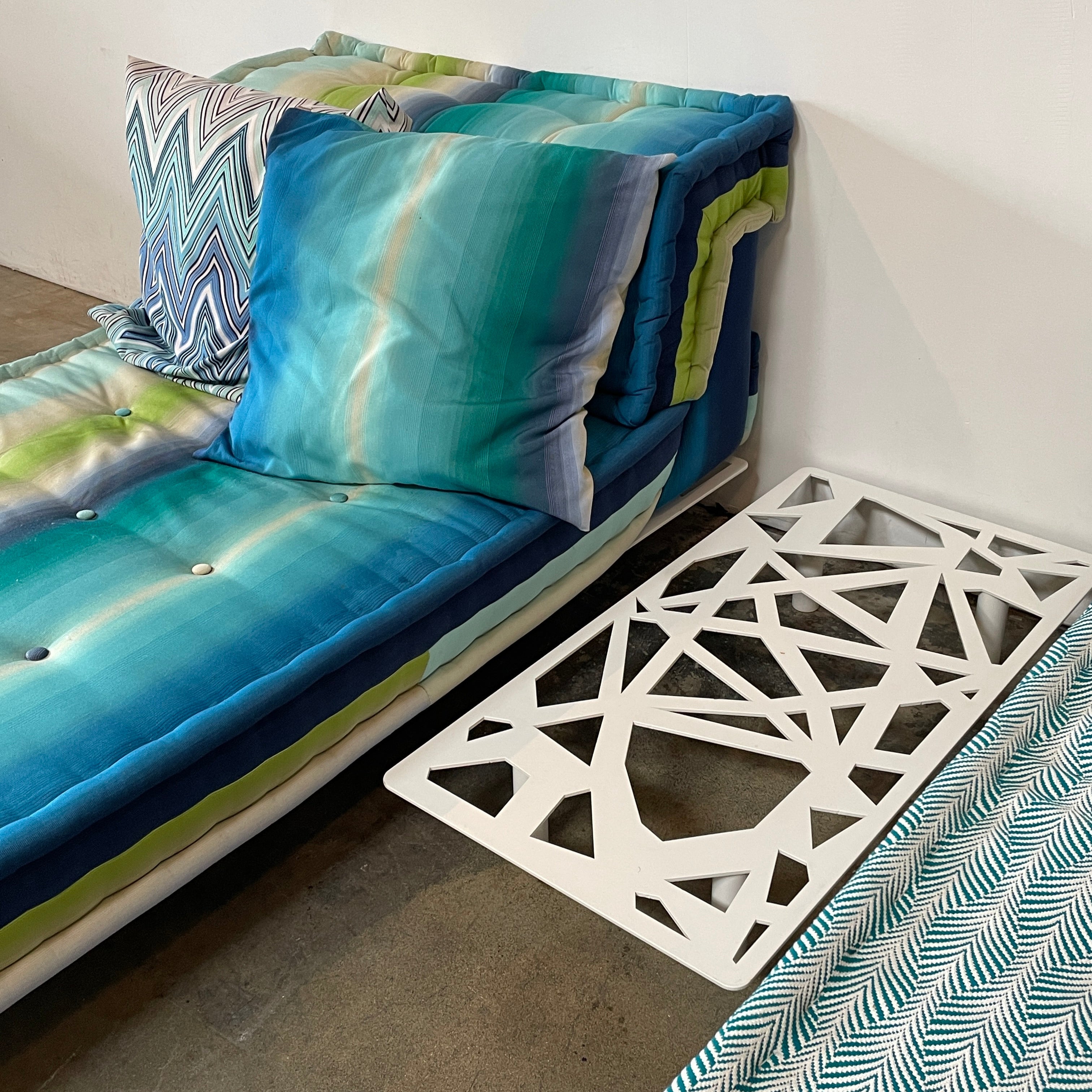 Table d'appoint d'extérieur Mah Jong Roche Bobois