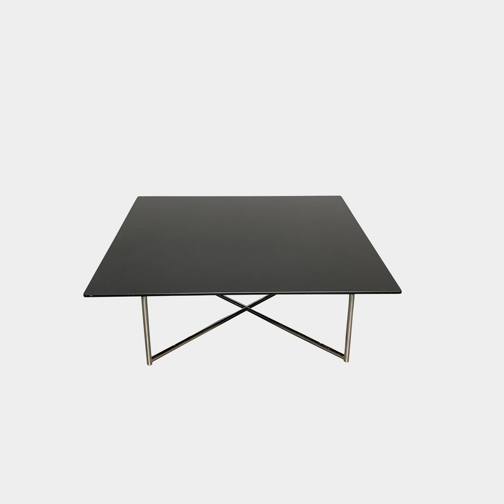Table basse en verre noir 