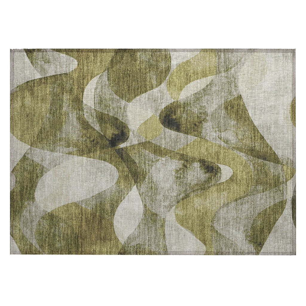 Tapis Chantille moderne lavable en machine pour intérieur/extérieur
