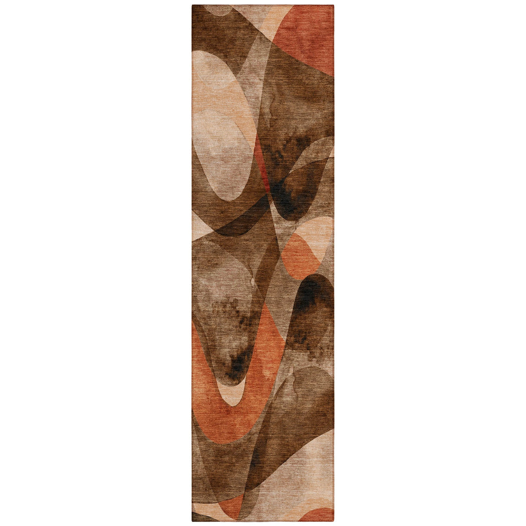 Tapis Chantille moderne lavable en machine pour intérieur/extérieur