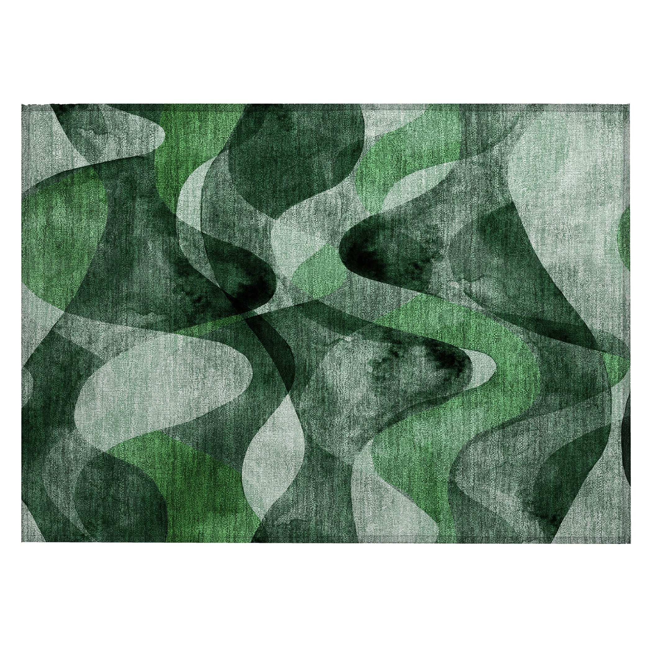 Tapis Chantille moderne lavable en machine pour intérieur/extérieur