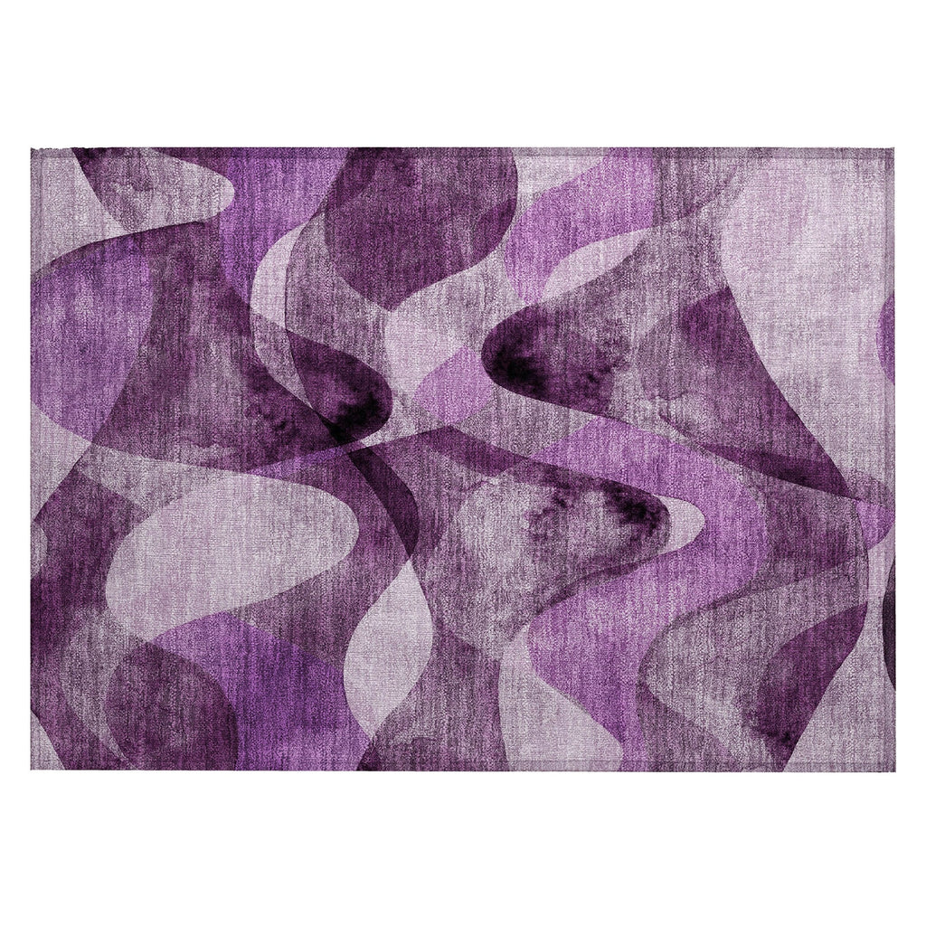 Tapis Chantille moderne lavable en machine pour intérieur/extérieur