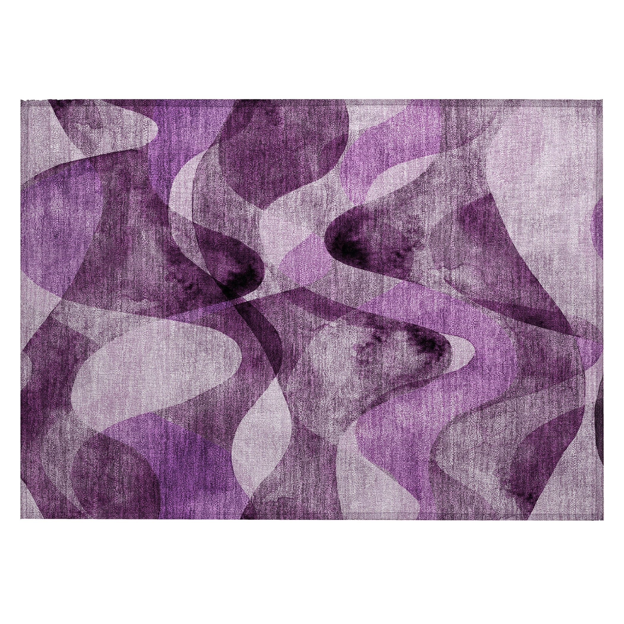 Tapis Chantille moderne lavable en machine pour intérieur/extérieur