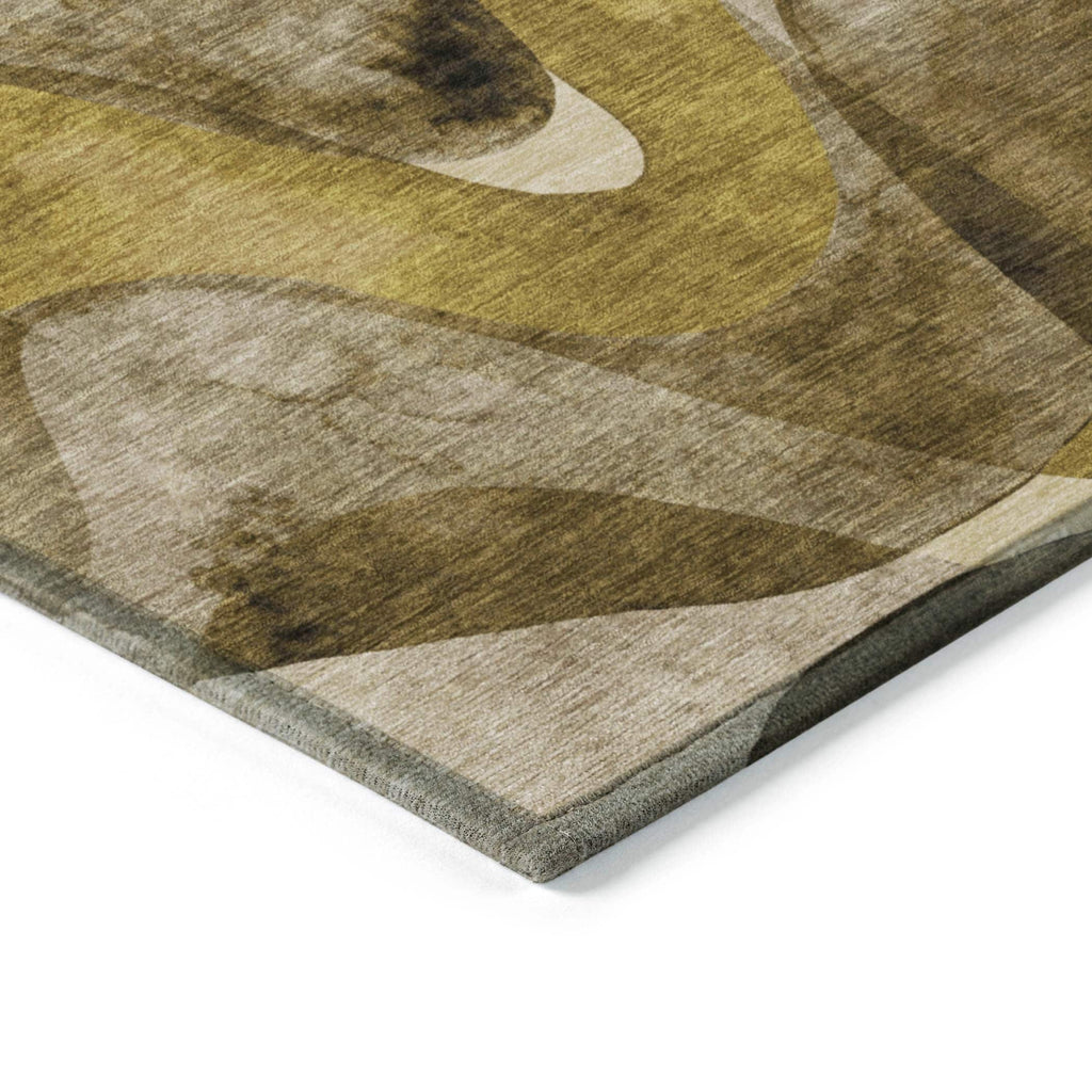 Tapis Chantille moderne lavable en machine pour intérieur/extérieur