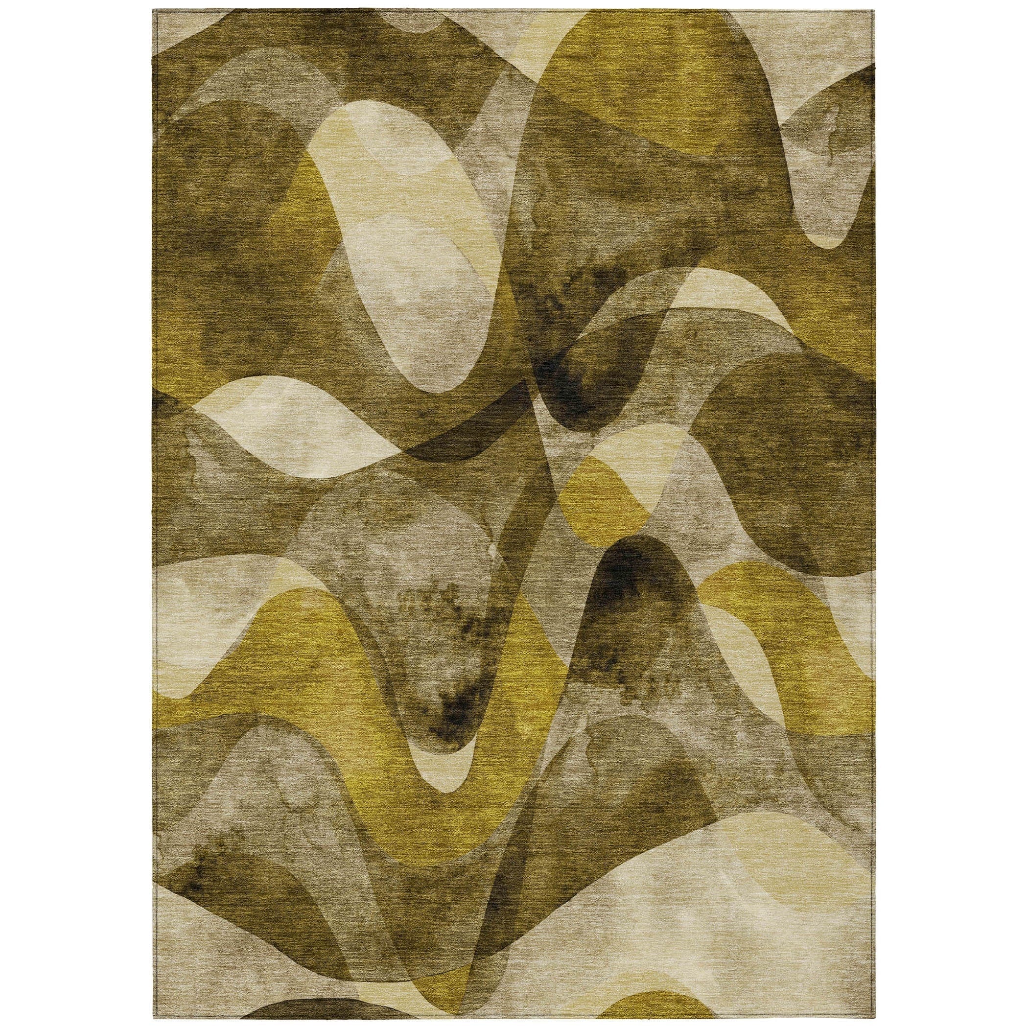 Tapis Chantille moderne lavable en machine pour intérieur/extérieur
