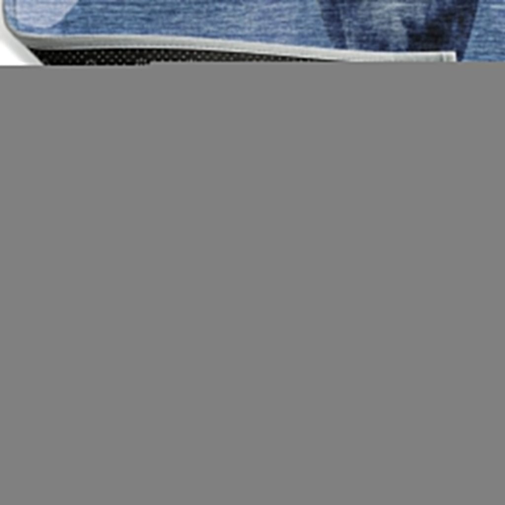Tapis Chantille moderne lavable en machine pour intérieur/extérieur