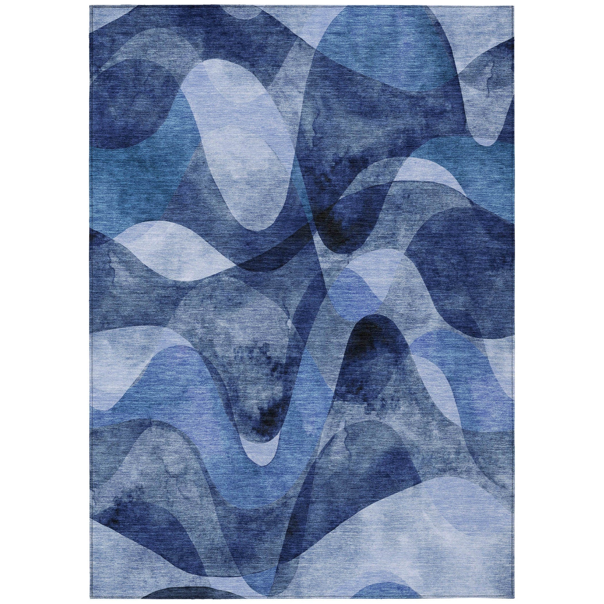 Tapis Chantille moderne lavable en machine pour intérieur/extérieur
