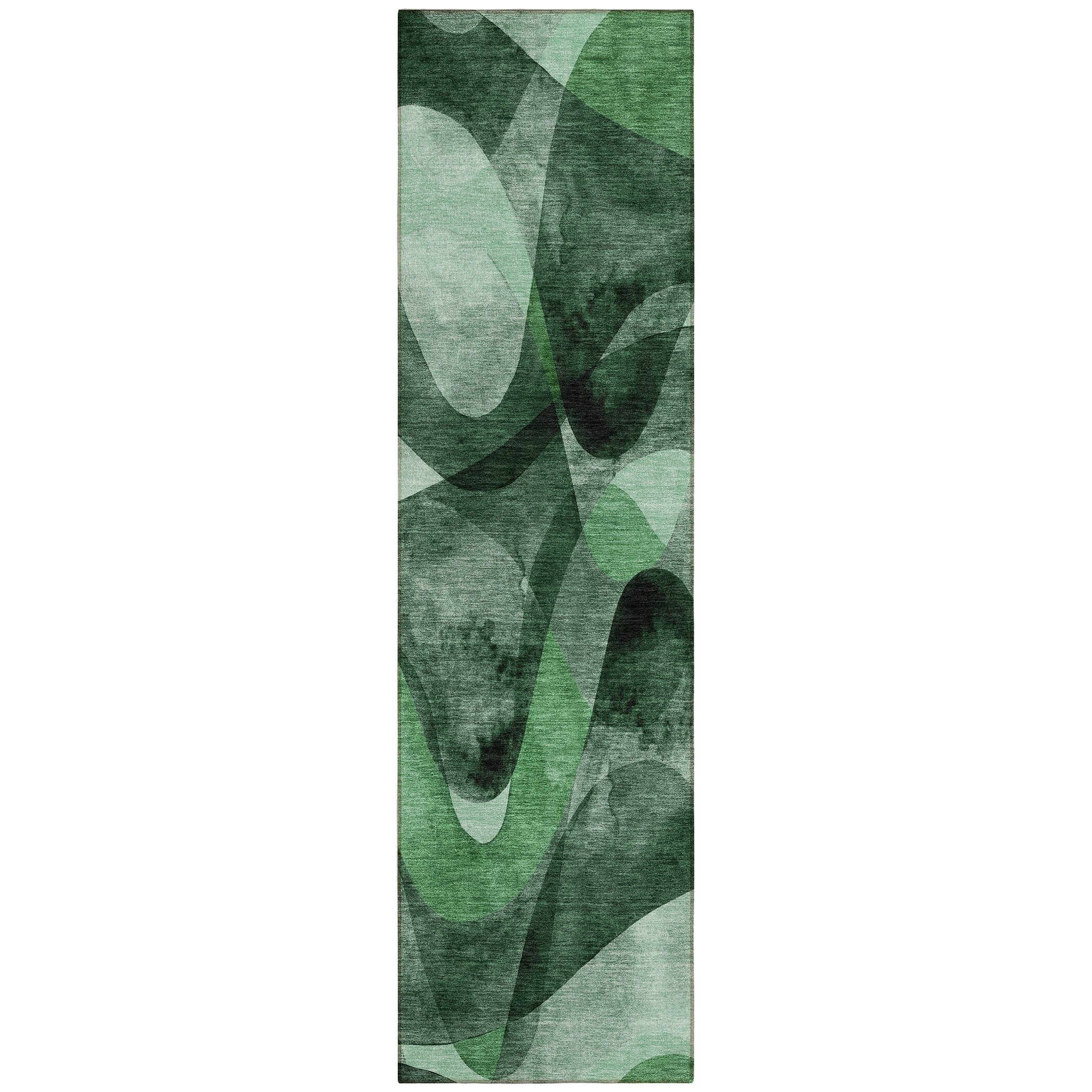 Tapis Chantille moderne lavable en machine pour intérieur/extérieur