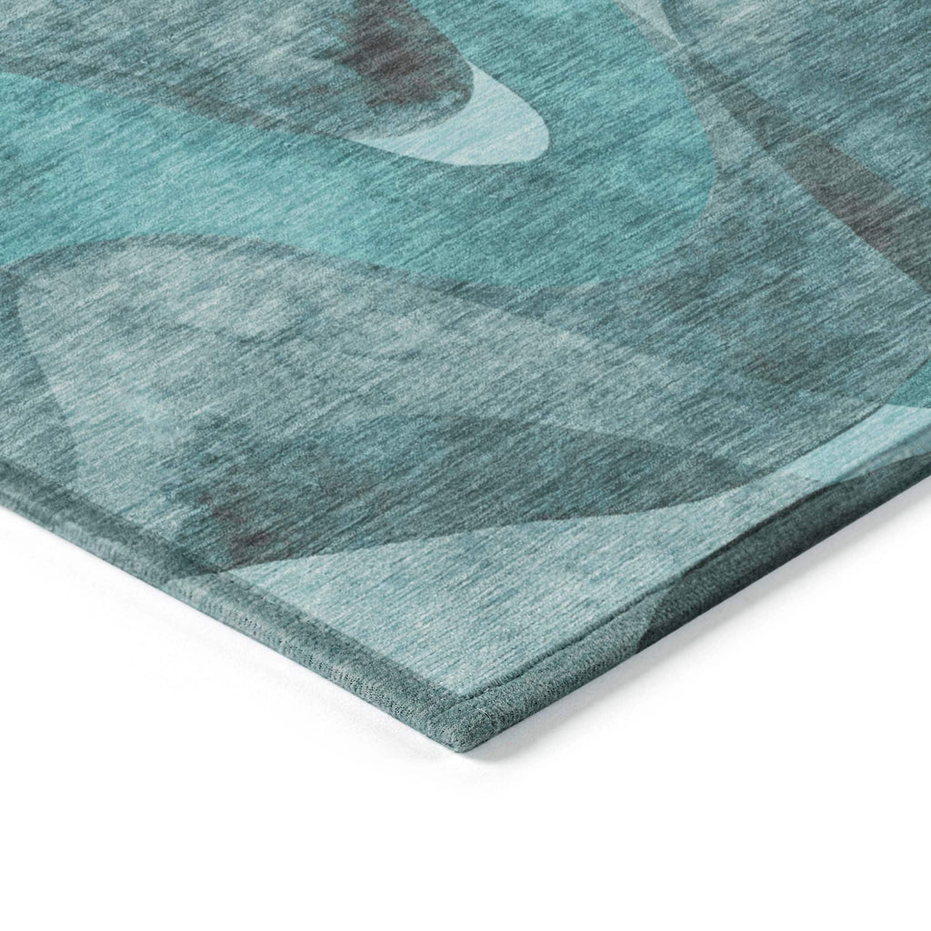 Tapis Chantille moderne lavable en machine pour intérieur/extérieur