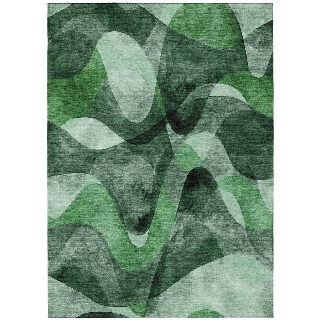Tapis Chantille moderne lavable en machine pour intérieur/extérieur