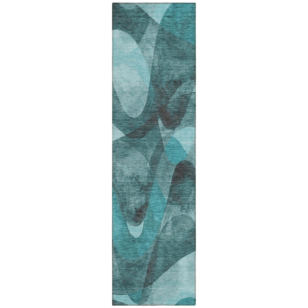 Tapis Chantille moderne lavable en machine pour intérieur/extérieur