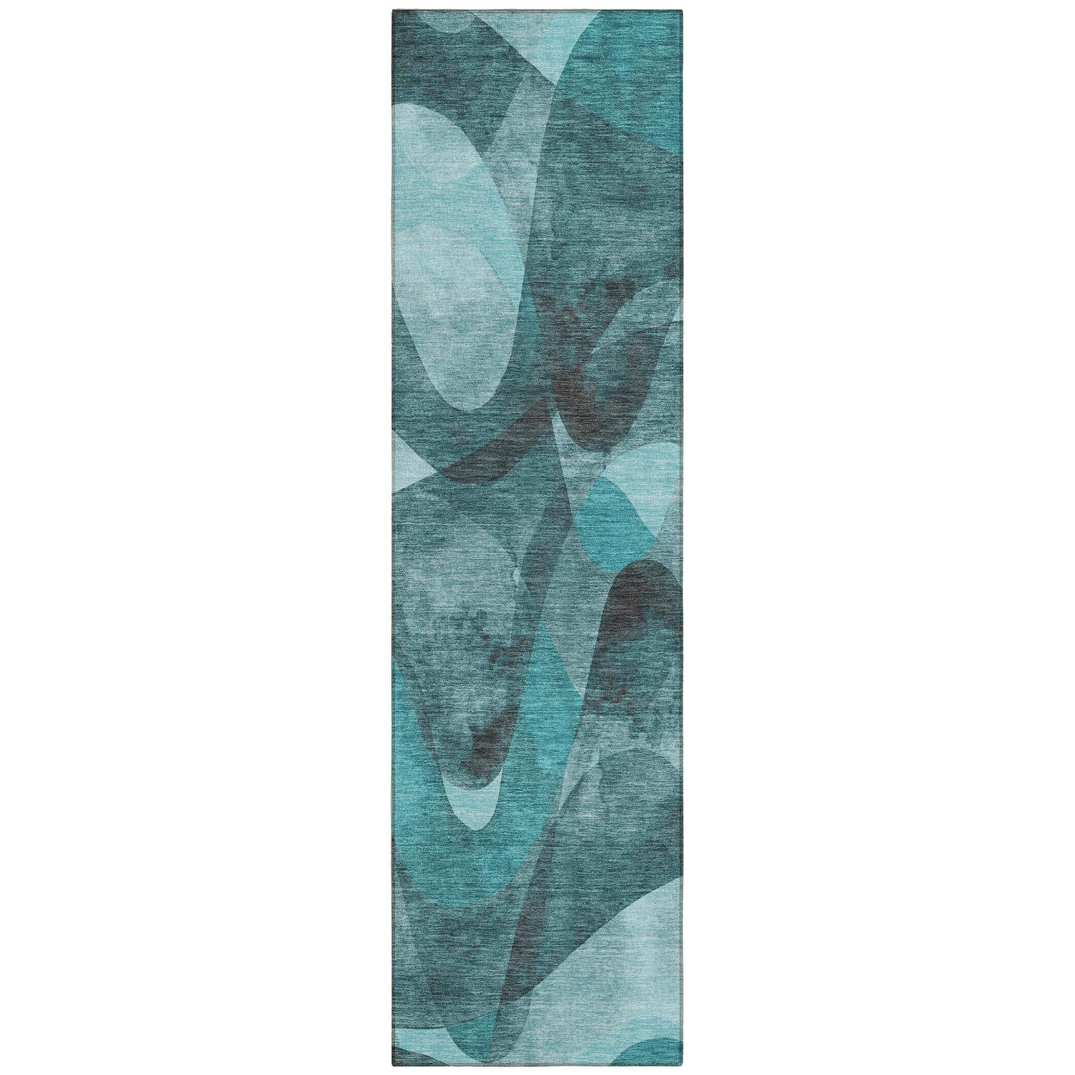 Tapis Chantille moderne lavable en machine pour intérieur/extérieur