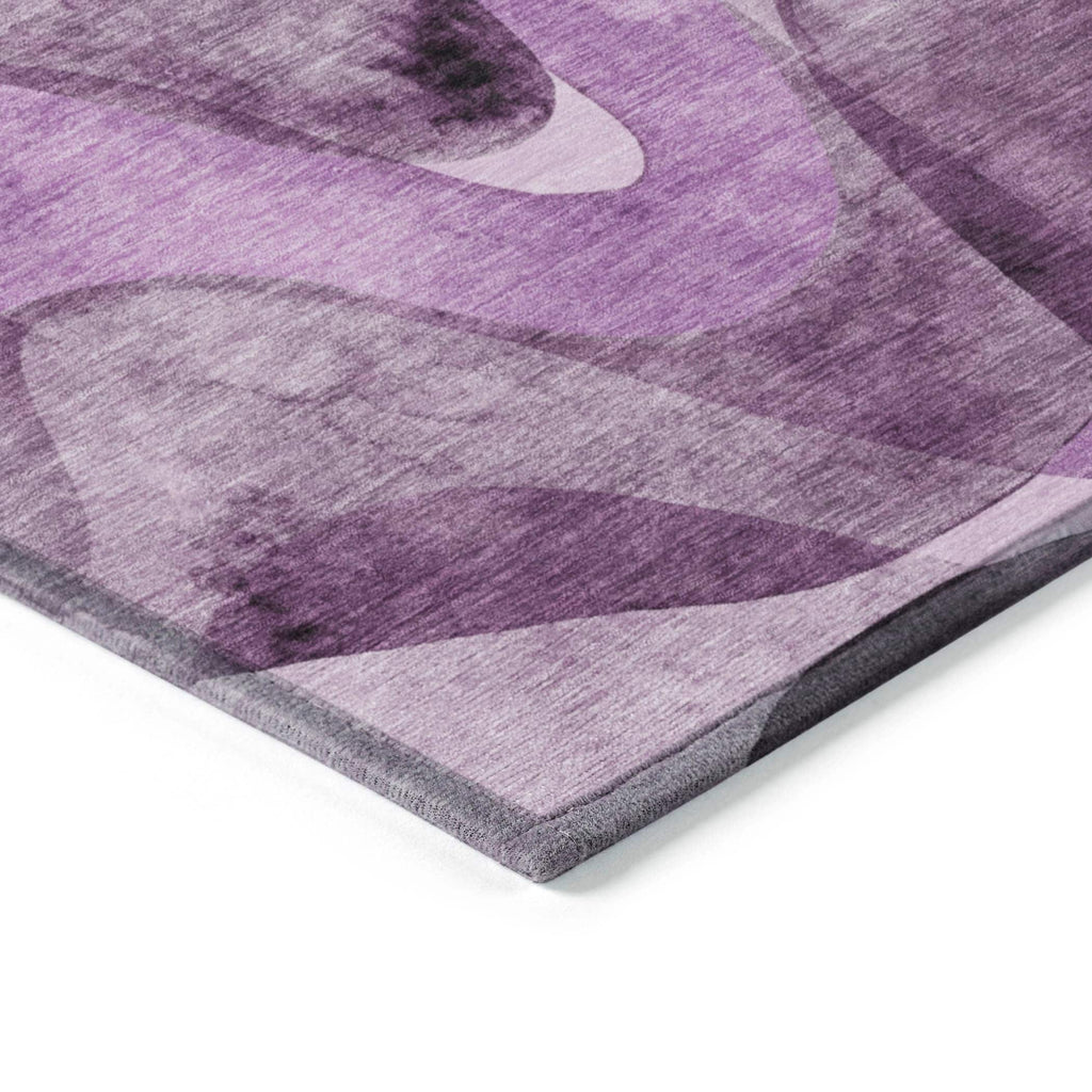 Tapis Chantille moderne lavable en machine pour intérieur/extérieur