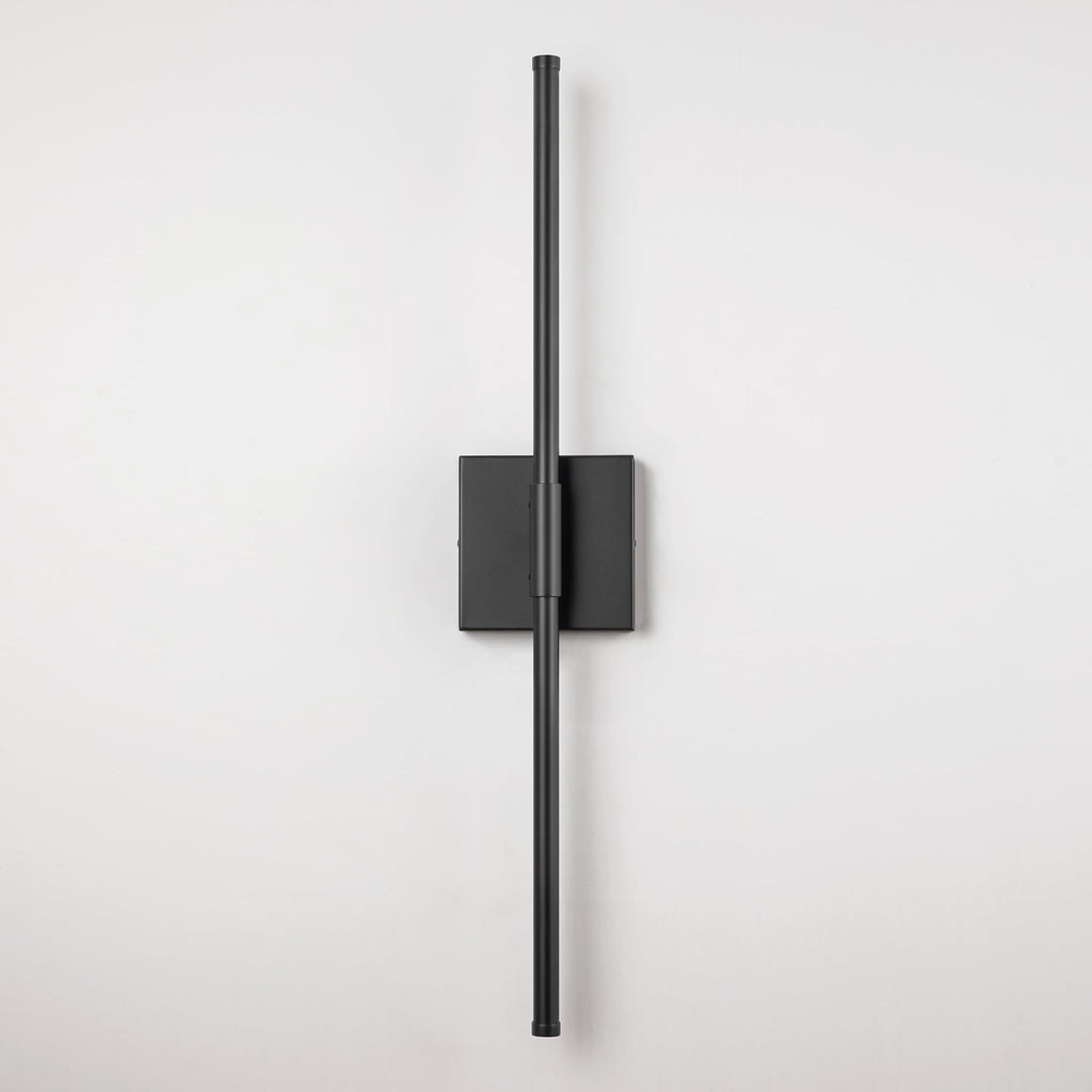 Applique murale de salle de bain à 1 lumière, linéaire et moderne, à intensité variable, à DEL intégrée, de 23,6 po