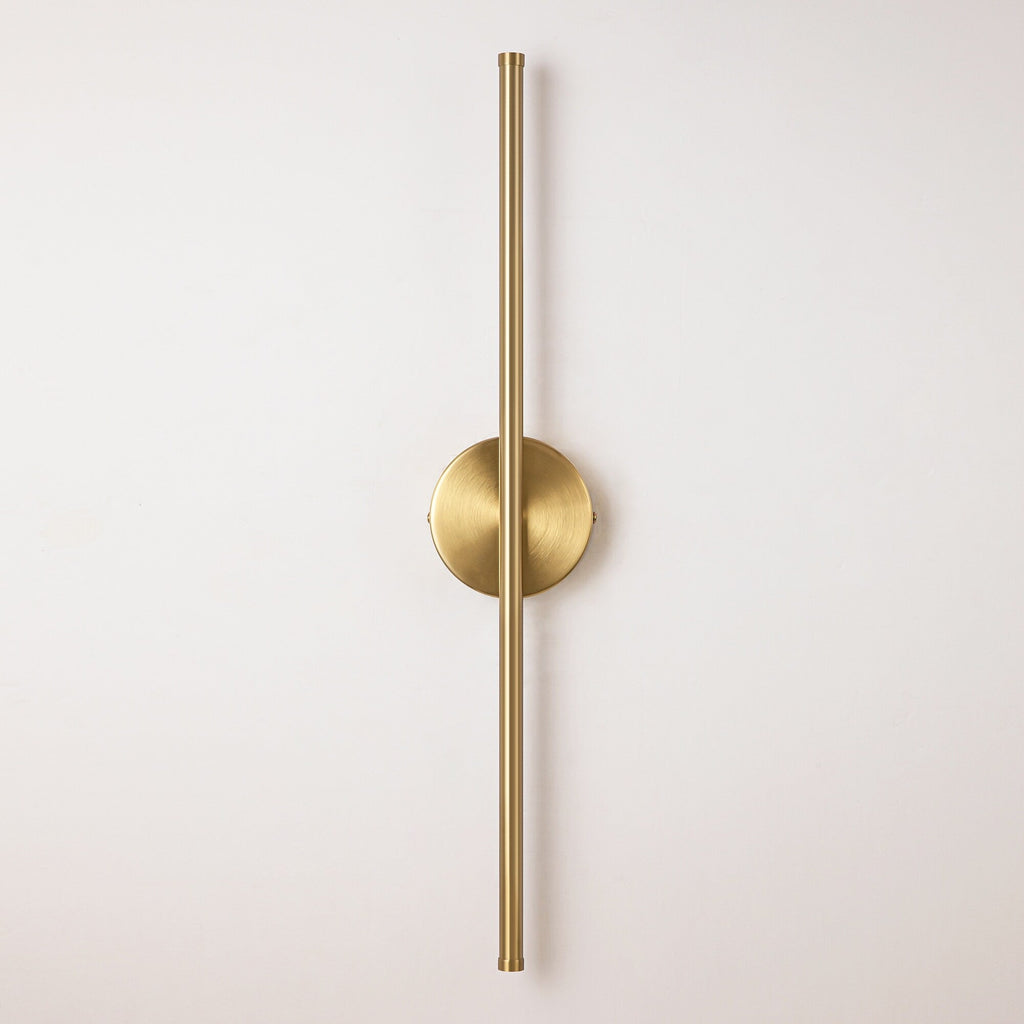 Applique murale de salle de bain à 1 lumière, linéaire et moderne, à intensité variable, à DEL intégrée, de 23,6 po