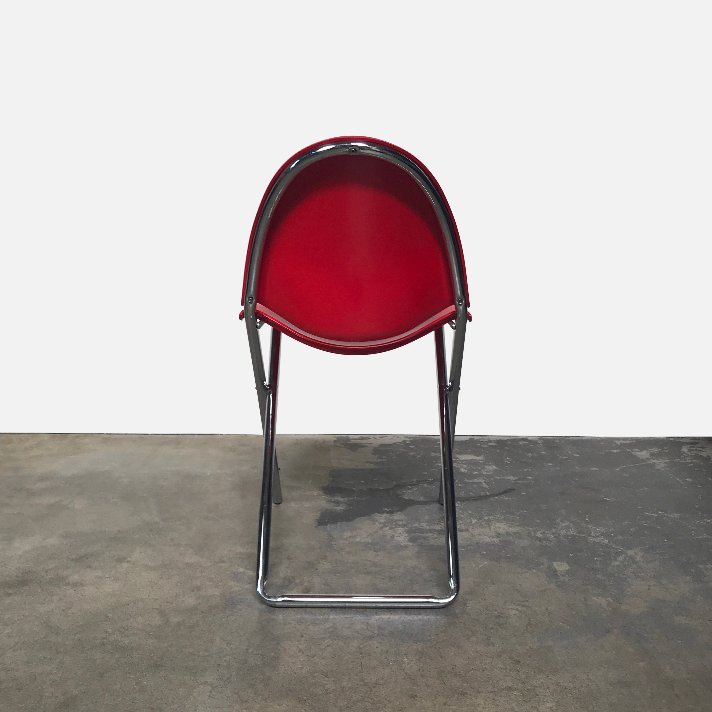 Chaise pliante Fol D - Rouge