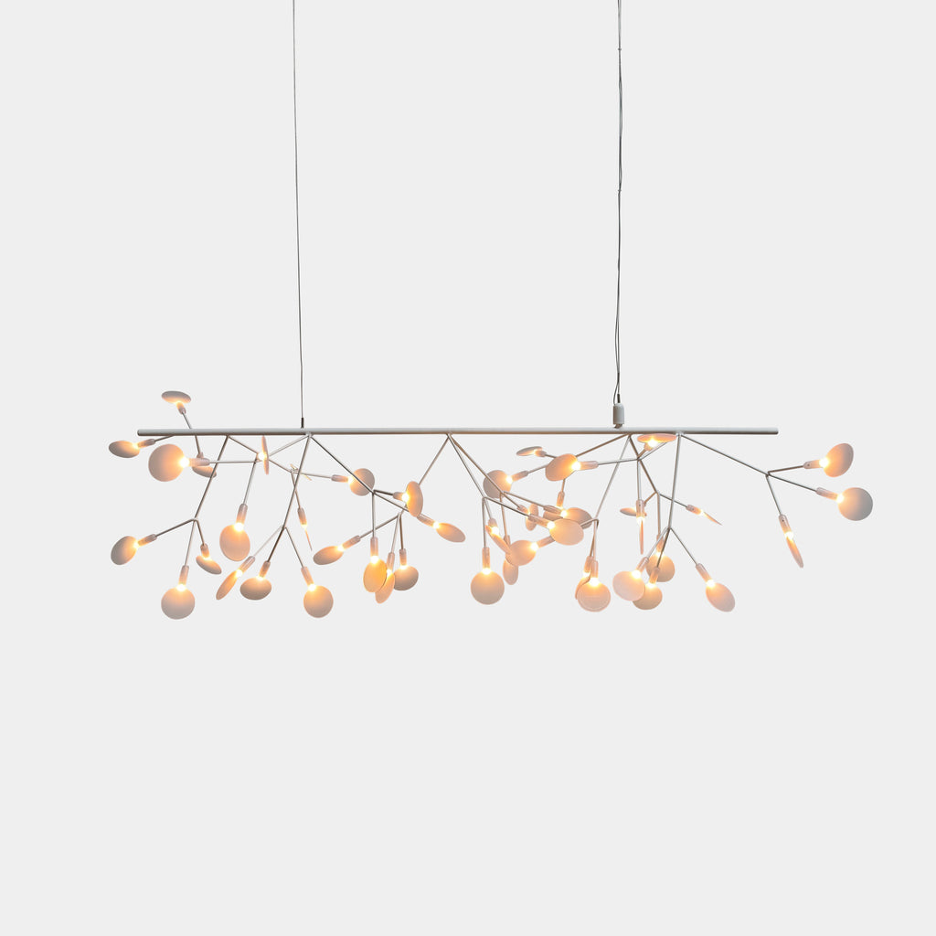 Suspension LED sans fin Moooi Heracleum - Blanc