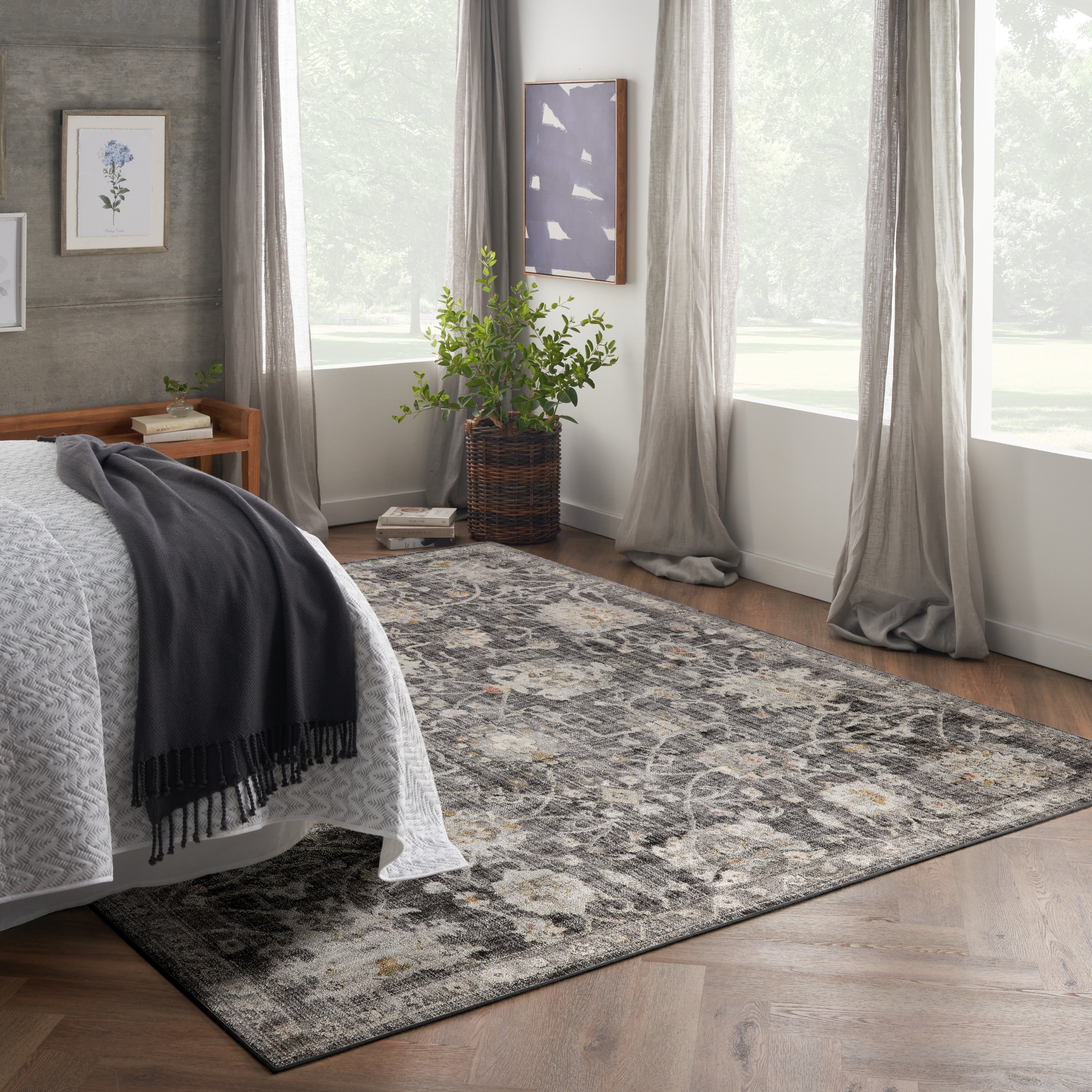 Tapis d'intérieur persan Nourison Oushak Home