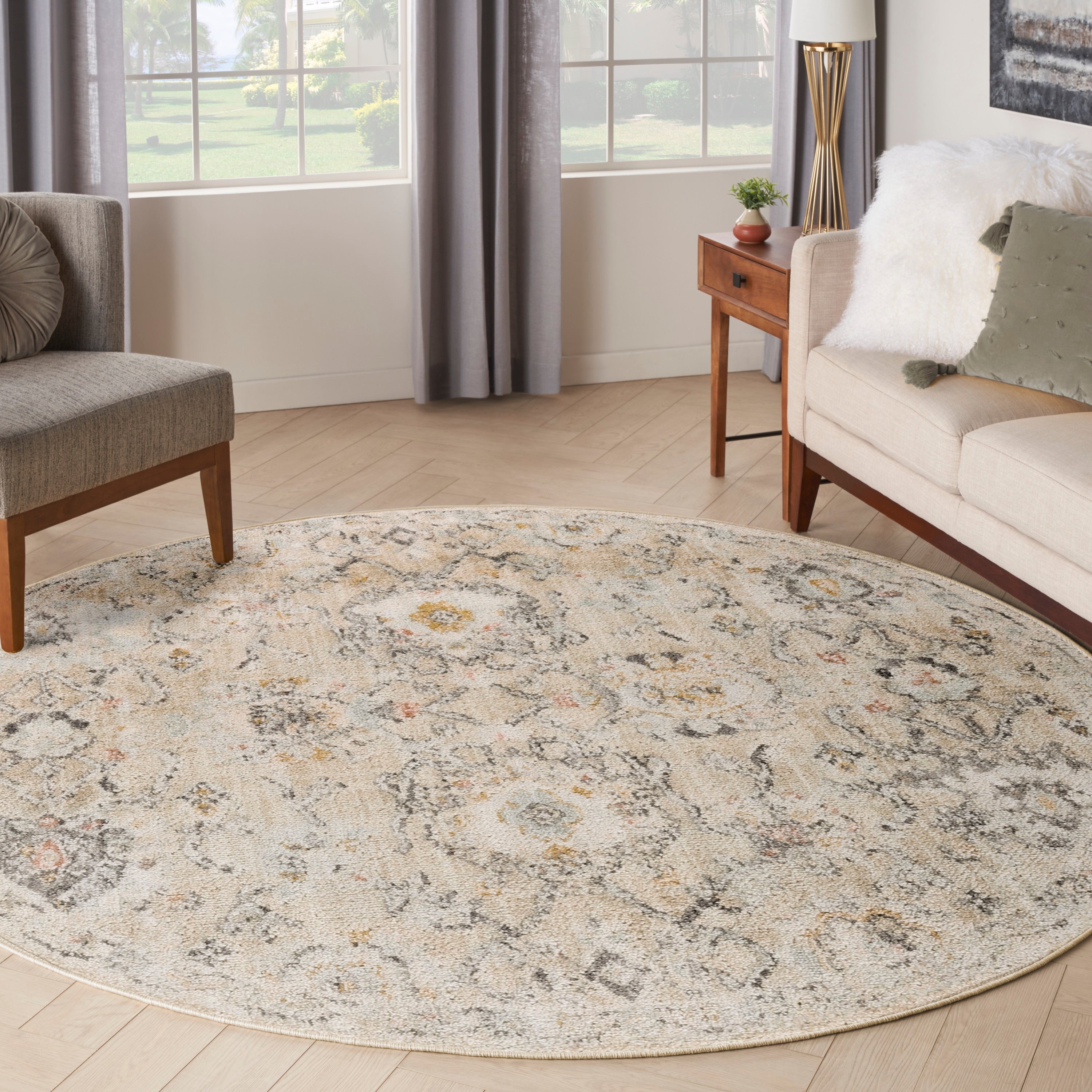 Tapis d'intérieur persan Nourison Oushak Home