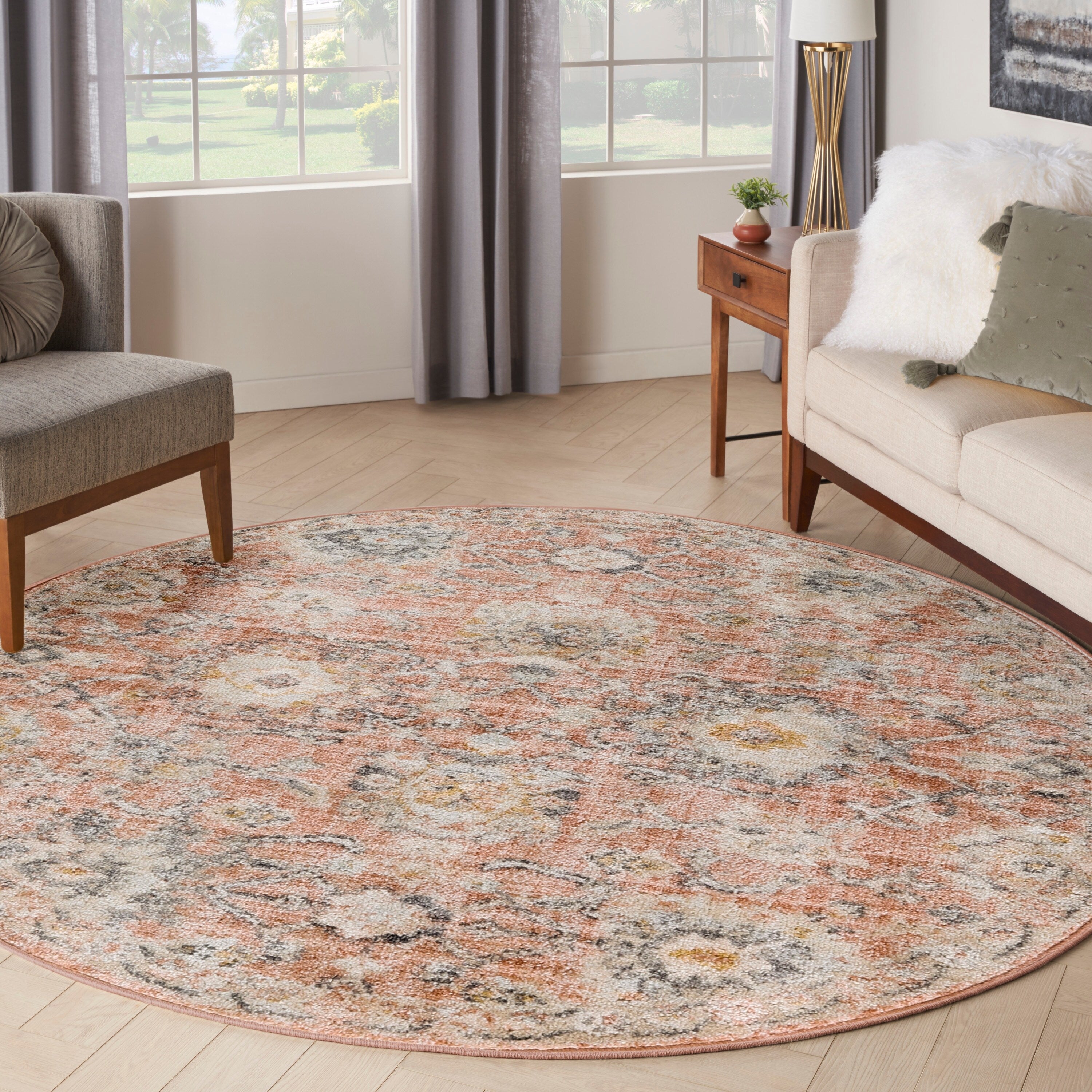 Tapis d'intérieur persan Nourison Oushak Home