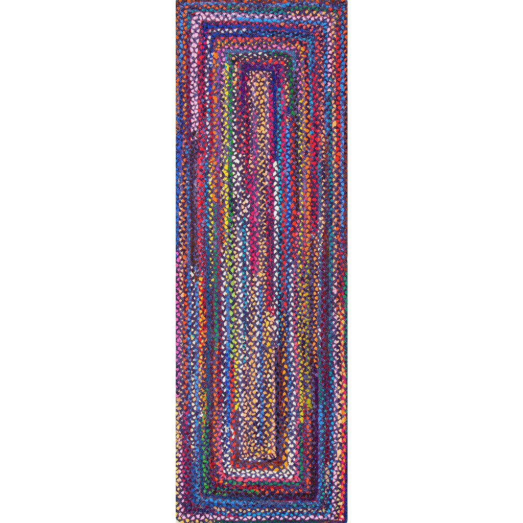 Tapis bohème tressé à la main Nuloom Tammara