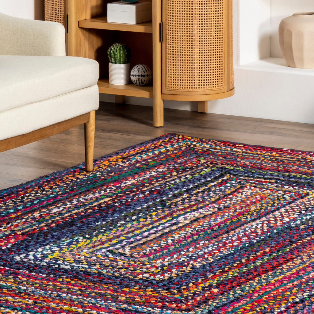 Tapis bohème tressé à la main Nuloom Tammara