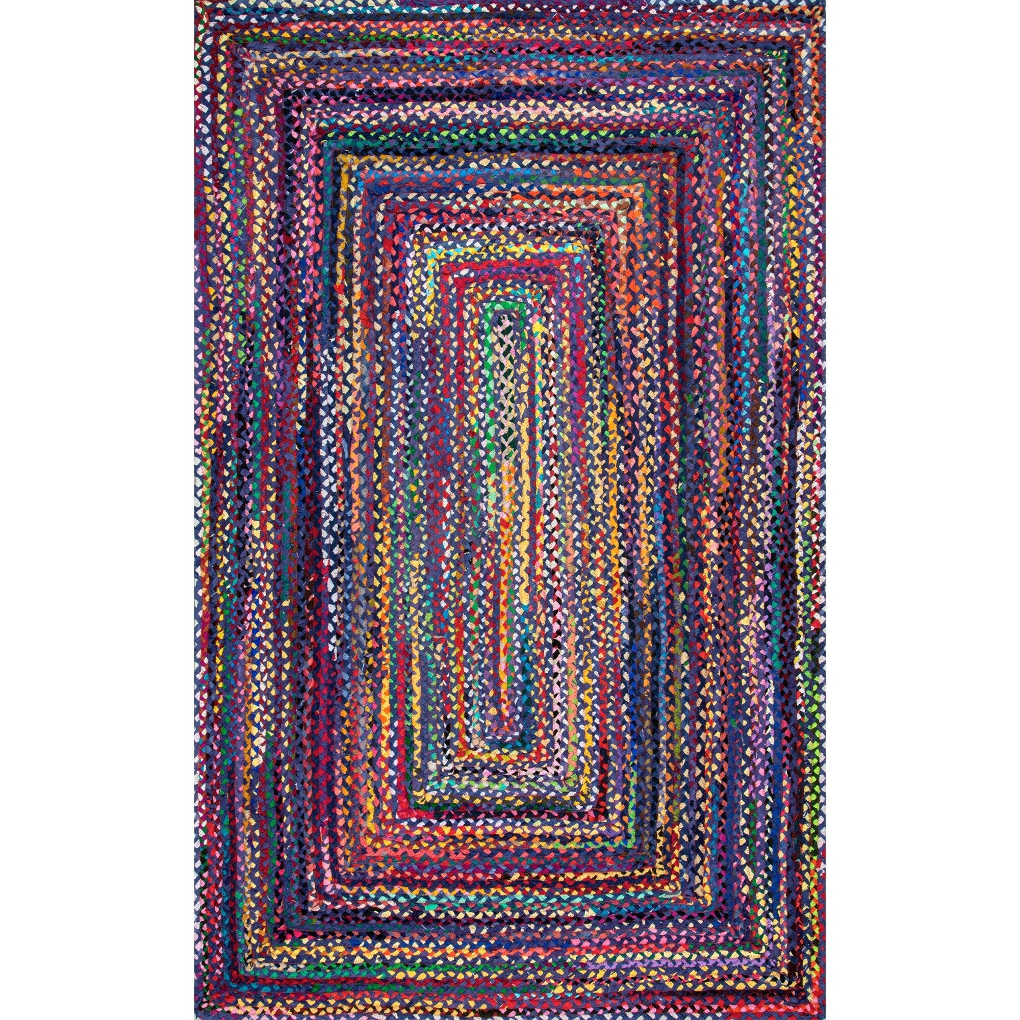 Tapis bohème tressé à la main Nuloom Tammara