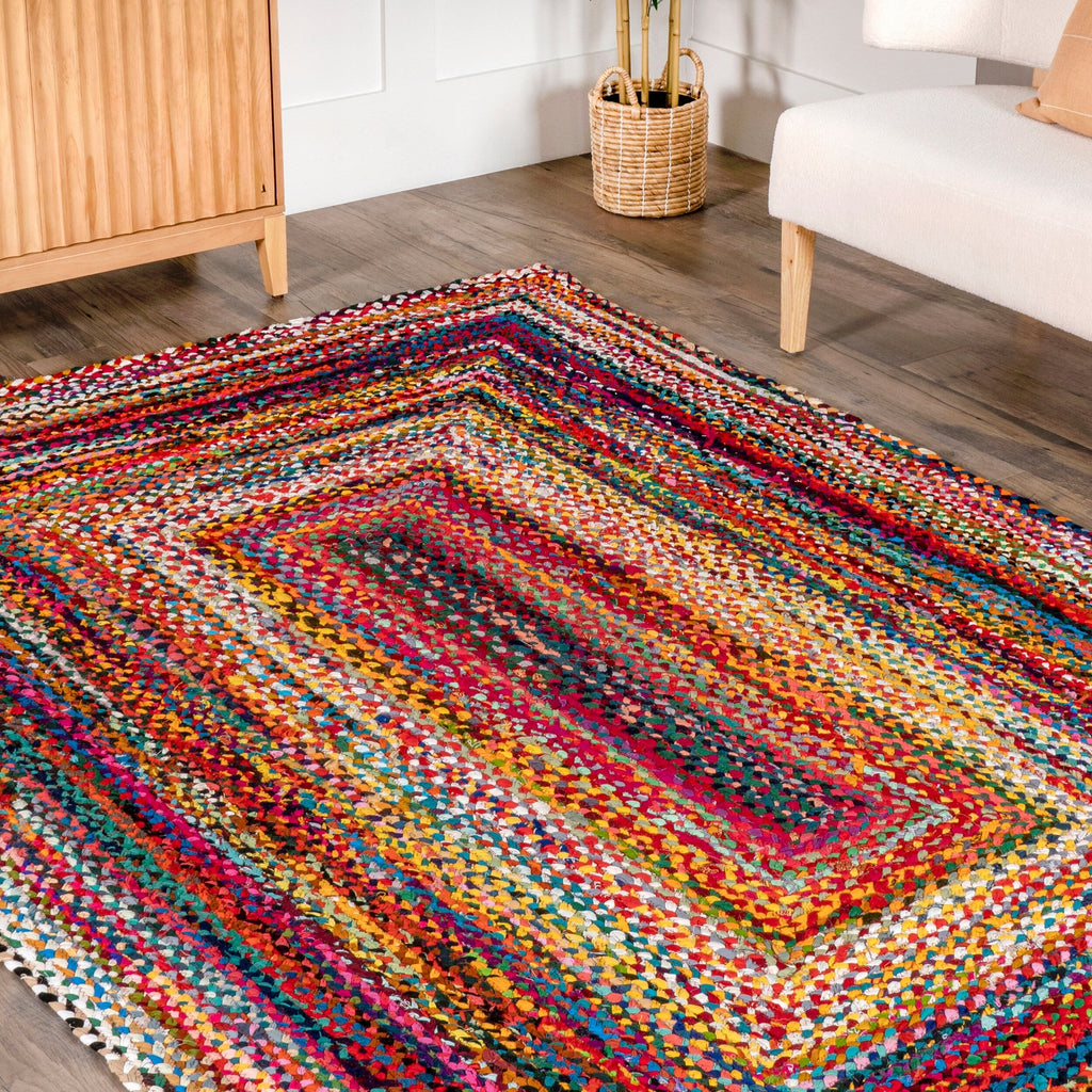 Tapis bohème tressé à la main Nuloom Tammara