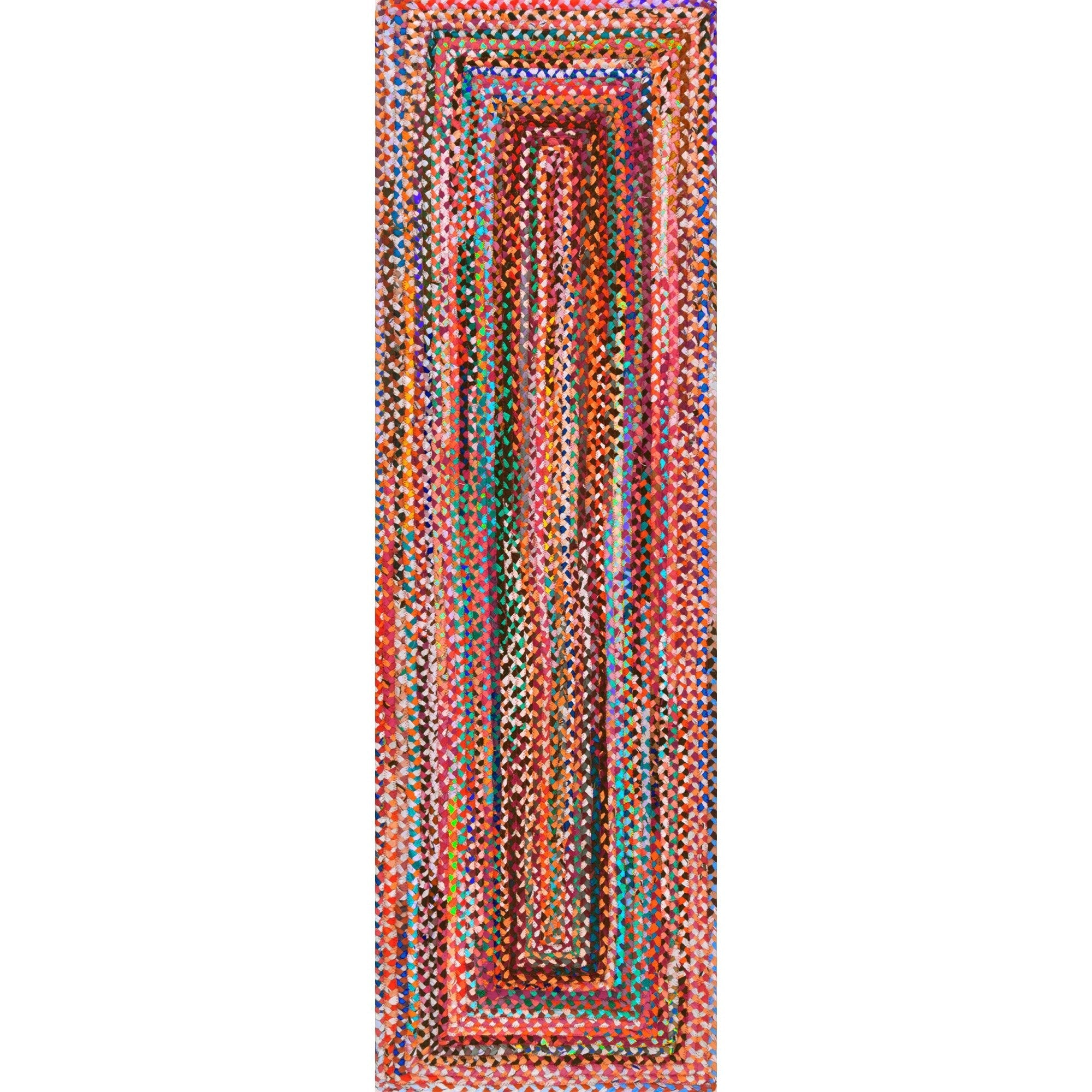 Tapis bohème tressé à la main Nuloom Tammara
