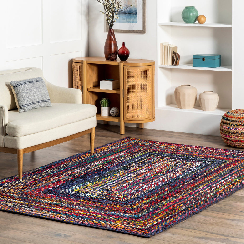 Tapis bohème tressé à la main Nuloom Tammara
