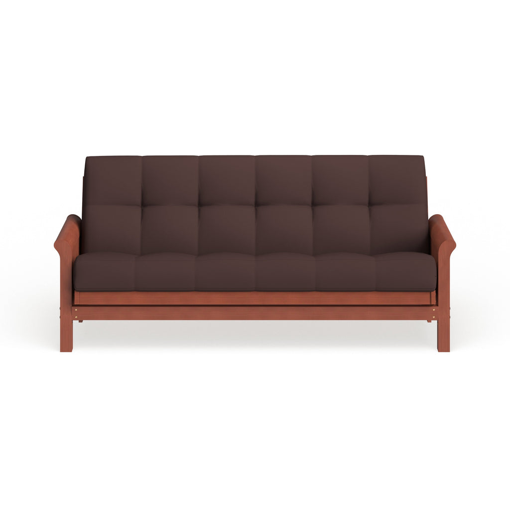 Matelas futon en sergé de 10 pouces d'épaisseur (simple, double ou grand lit)
